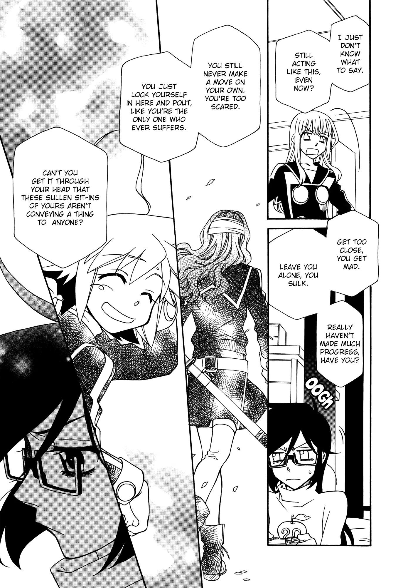 Hayate x Blade Chapter 61 page 18 - Chapter 61: Stupid is as Idiots Do