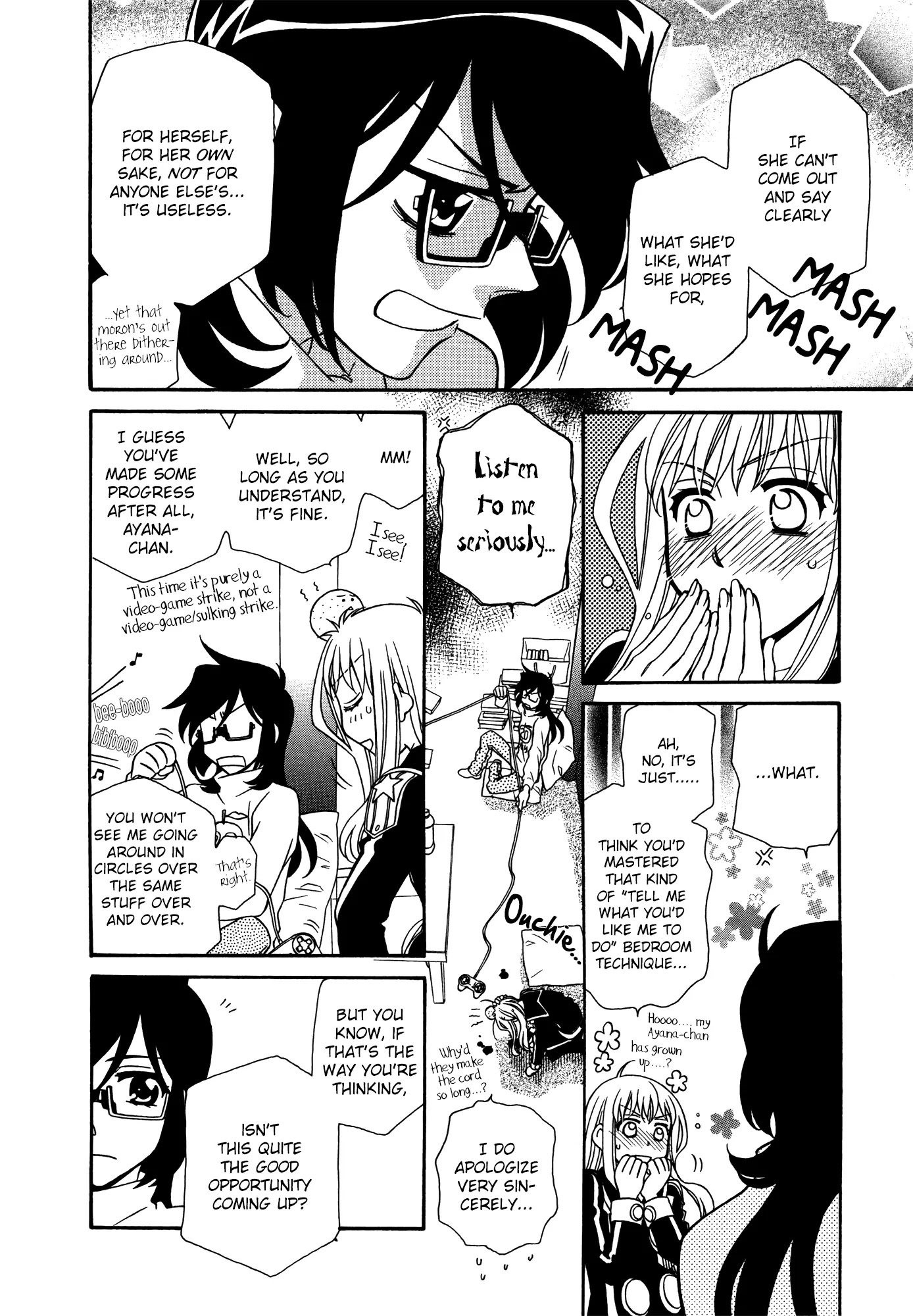 Hayate x Blade Chapter 61 page 21 - Chapter 61: Stupid is as Idiots Do