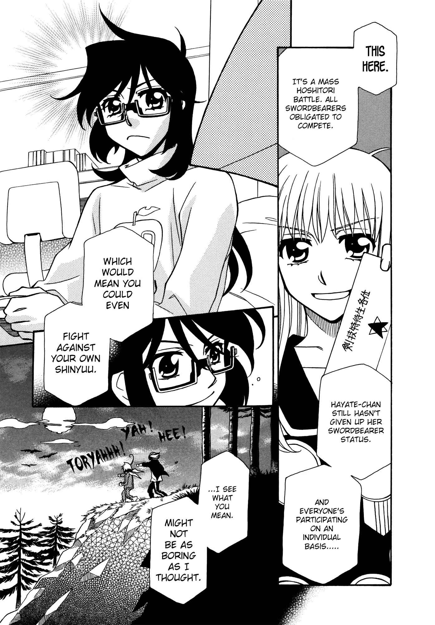 Hayate x Blade Chapter 61 page 22 - Chapter 61: Stupid is as Idiots Do