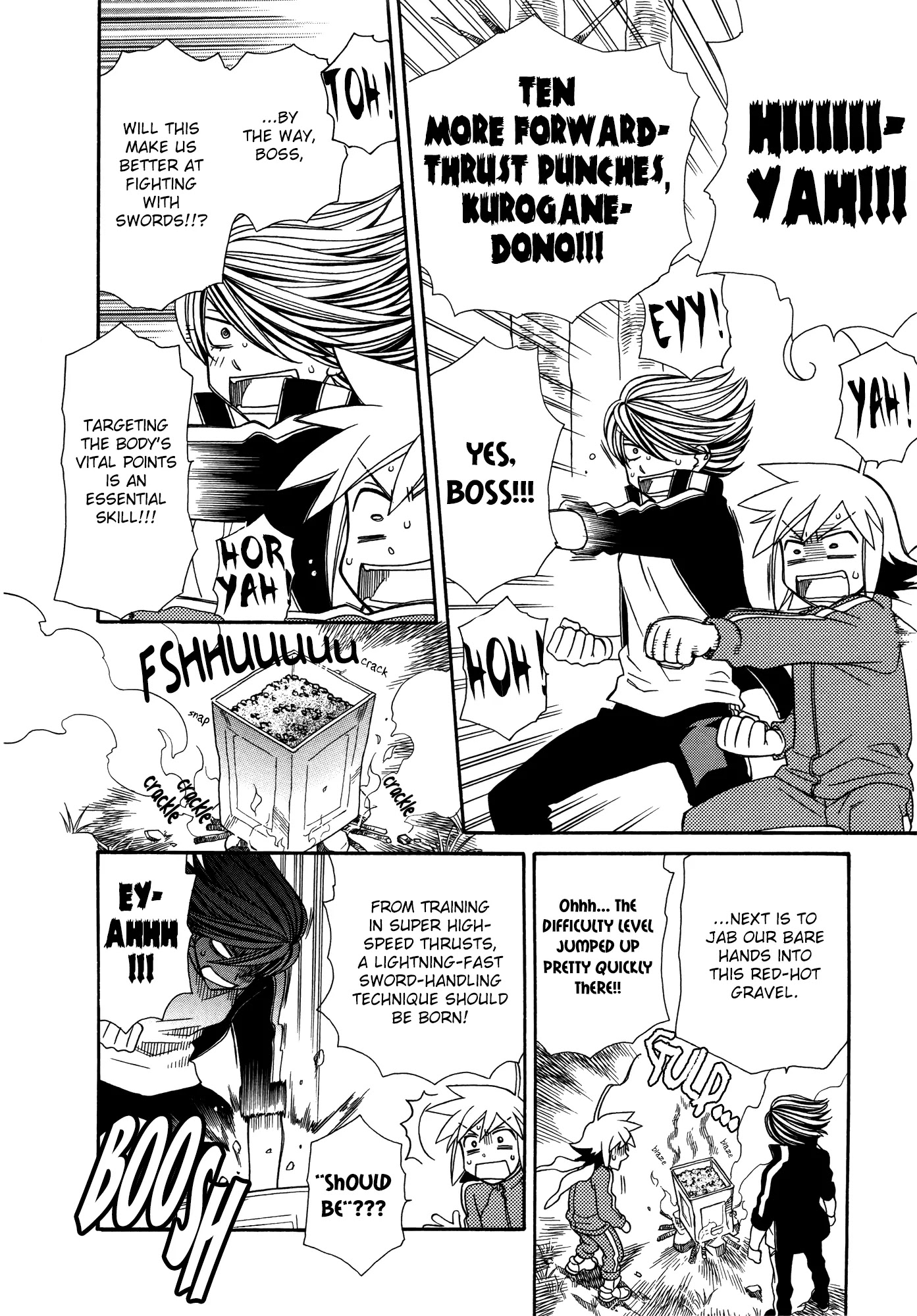 Hayate x Blade Chapter 61 page 23 - Chapter 61: Stupid is as Idiots Do