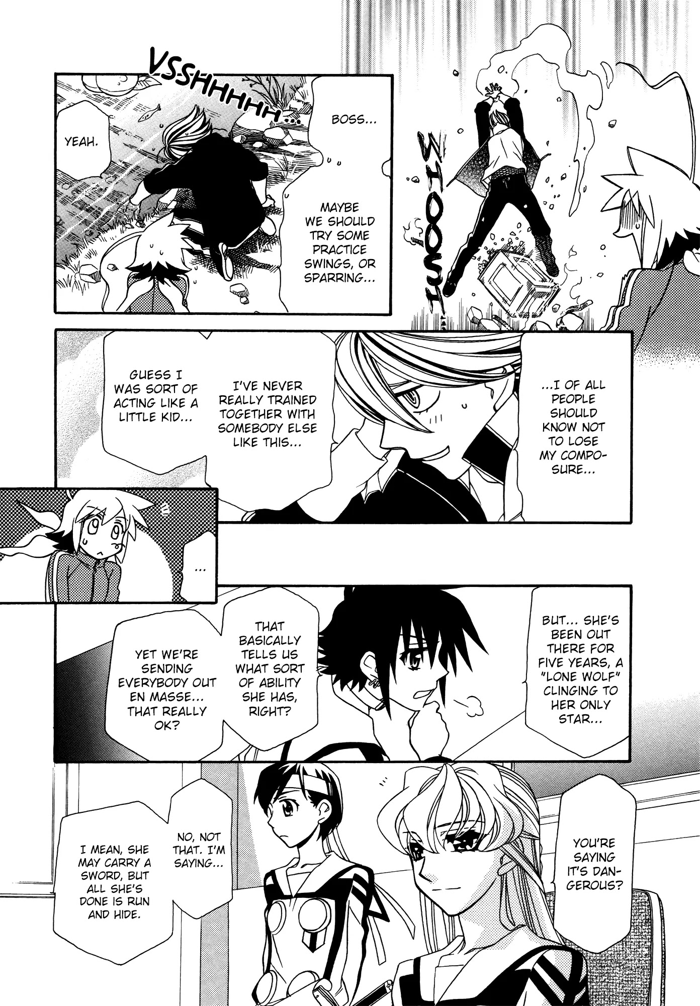 Hayate x Blade Chapter 61 page 24 - Chapter 61: Stupid is as Idiots Do