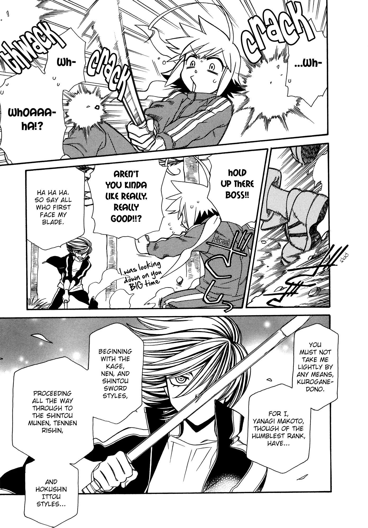 Hayate x Blade Chapter 61 page 26 - Chapter 61: Stupid is as Idiots Do
