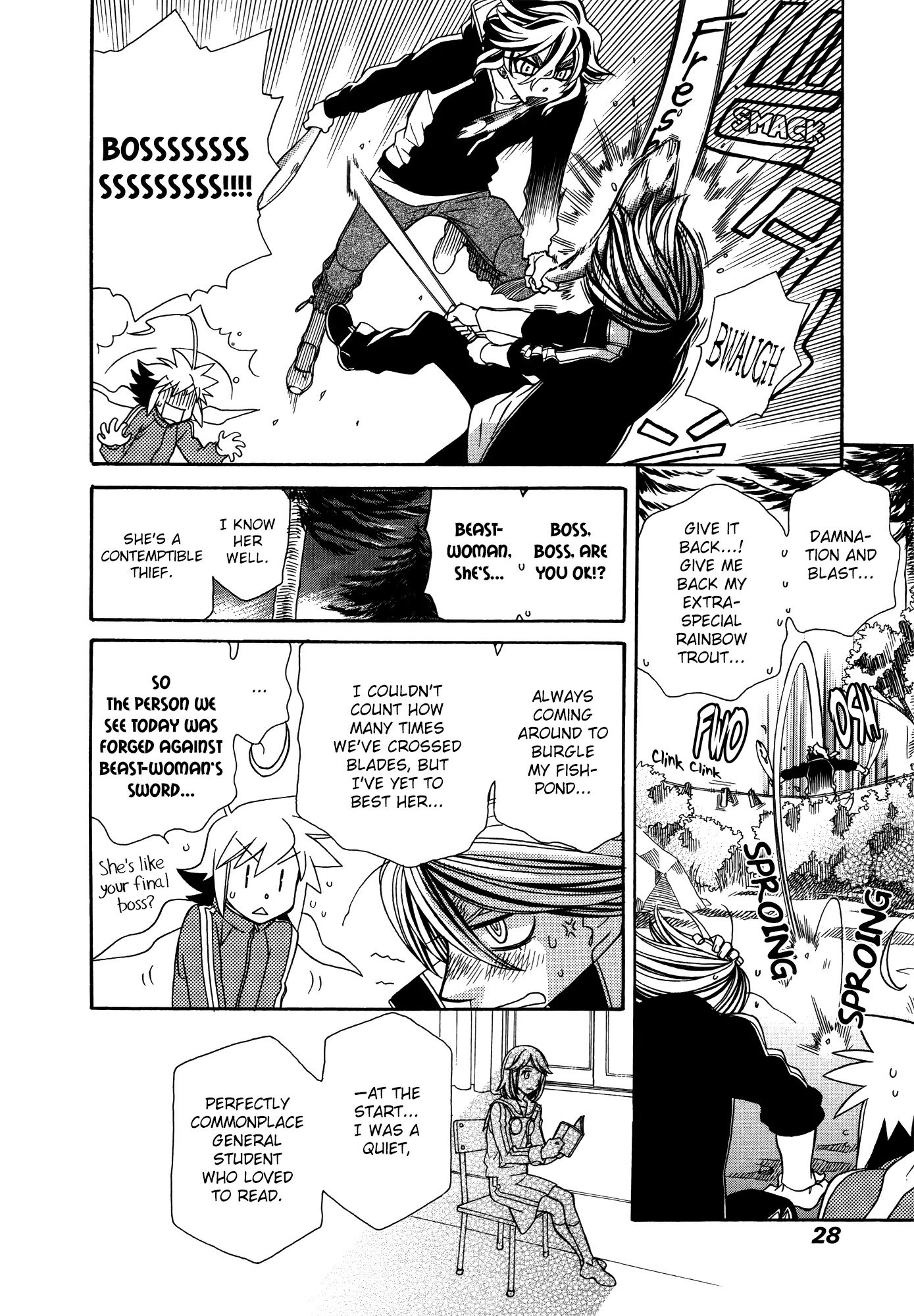 Hayate x Blade Chapter 61 page 31 - Chapter 61: Stupid is as Idiots Do