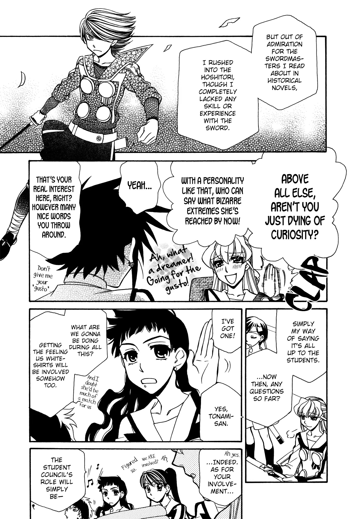 Hayate x Blade Chapter 61 page 32 - Chapter 61: Stupid is as Idiots Do
