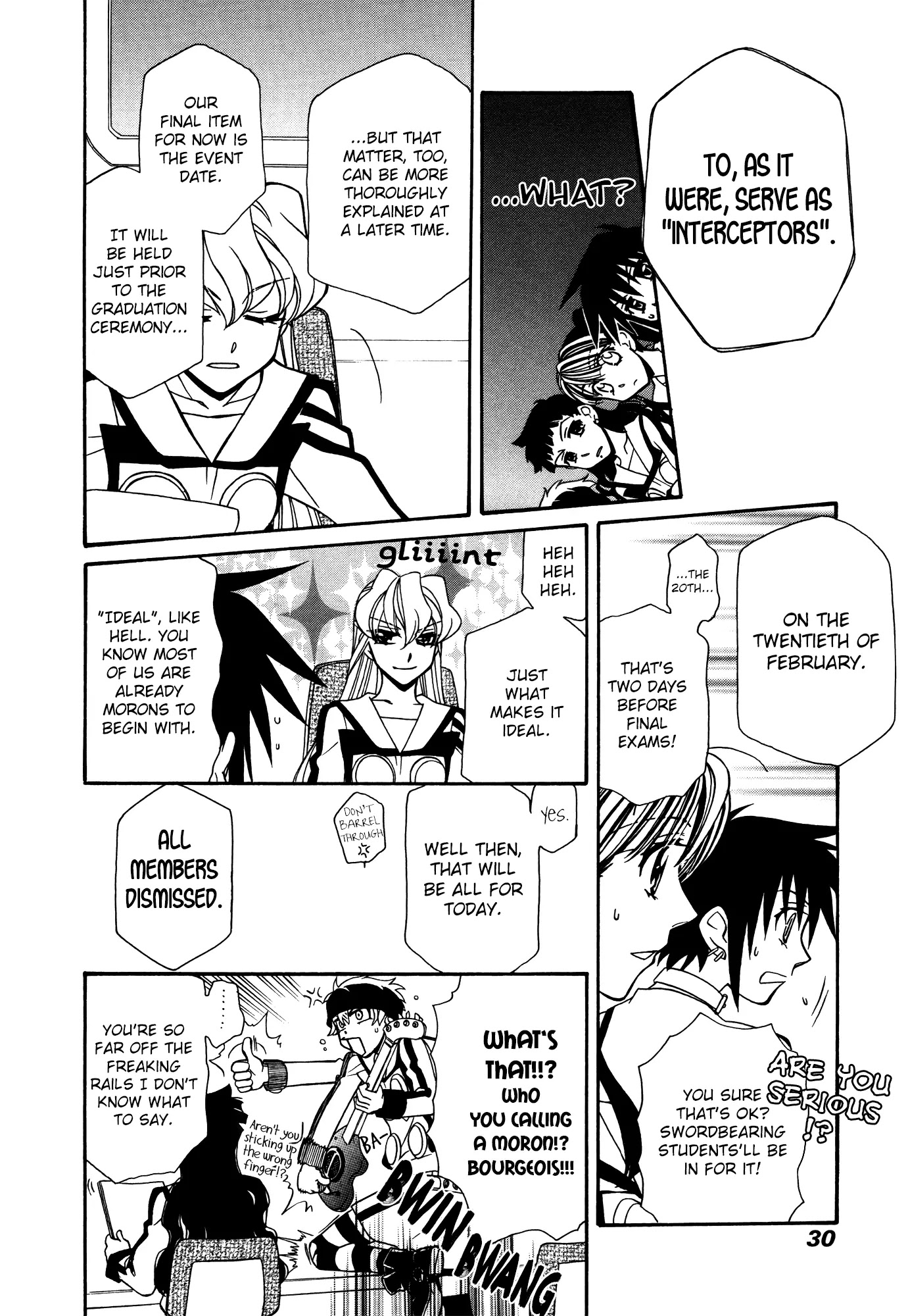 Hayate x Blade Chapter 61 page 33 - Chapter 61: Stupid is as Idiots Do