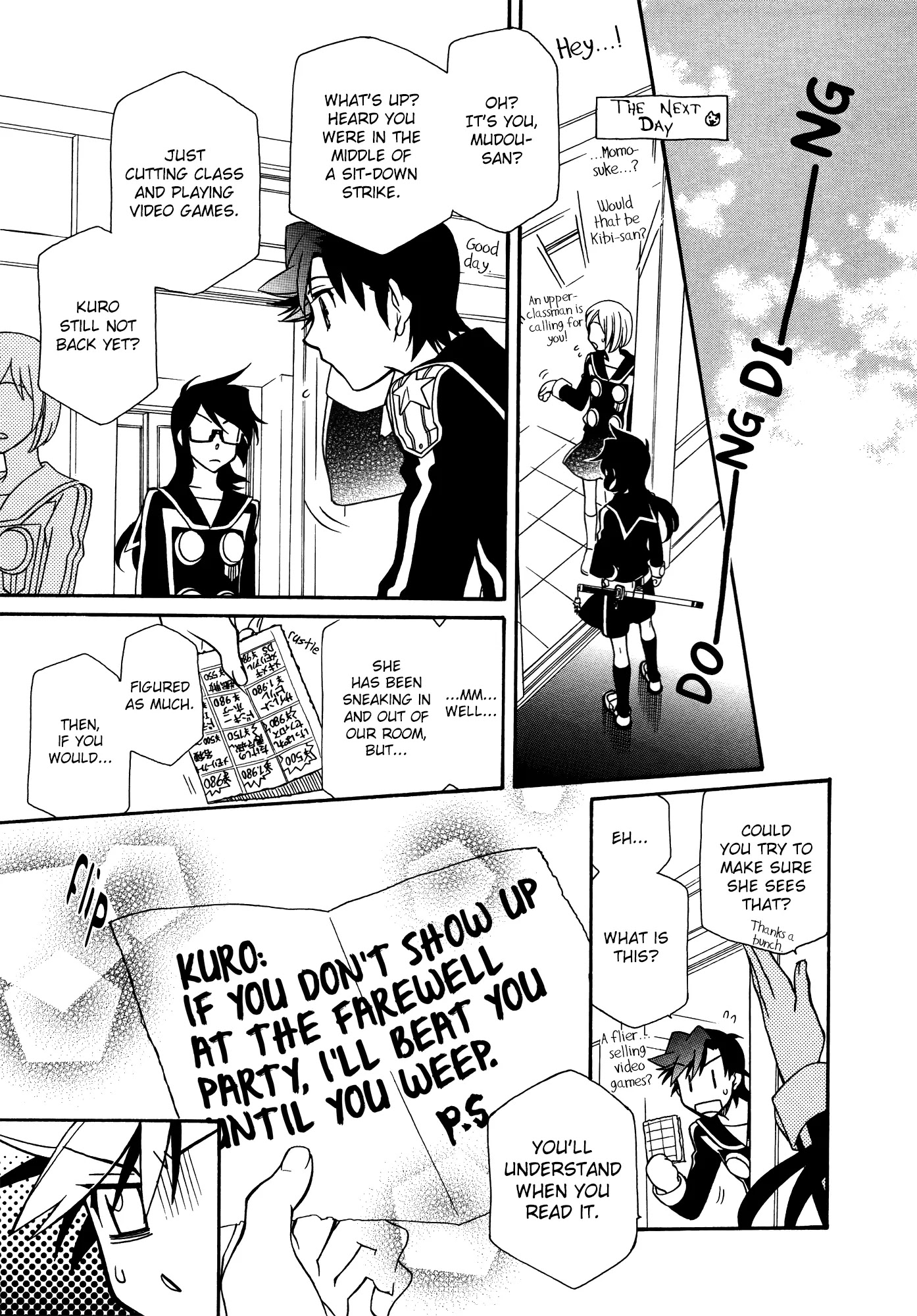 Hayate x Blade Chapter 61 page 34 - Chapter 61: Stupid is as Idiots Do