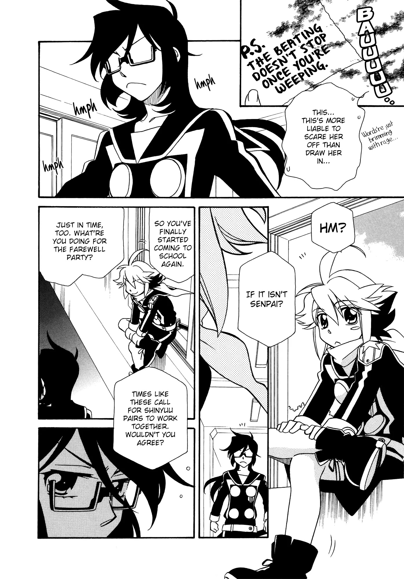 Hayate x Blade Chapter 61 page 35 - Chapter 61: Stupid is as Idiots Do