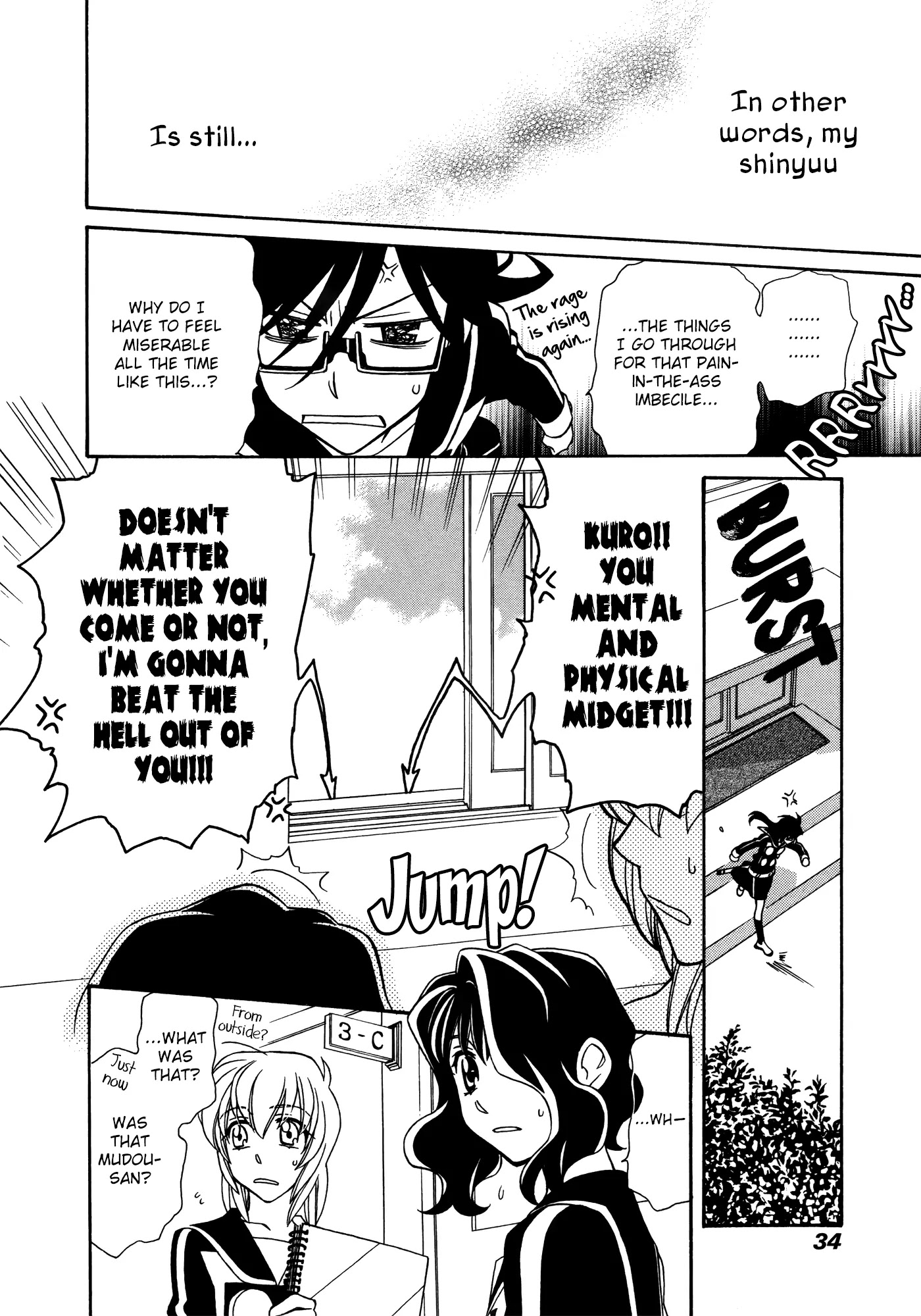 Hayate x Blade Chapter 61 page 37 - Chapter 61: Stupid is as Idiots Do