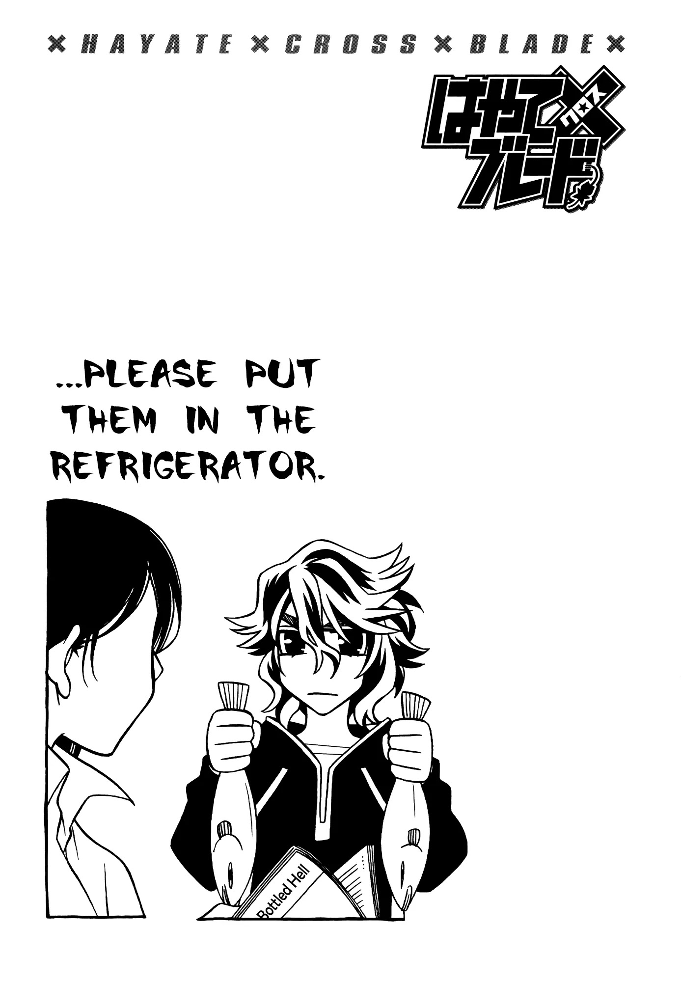 Hayate x Blade Chapter 61 page 40 - Chapter 61: Stupid is as Idiots Do