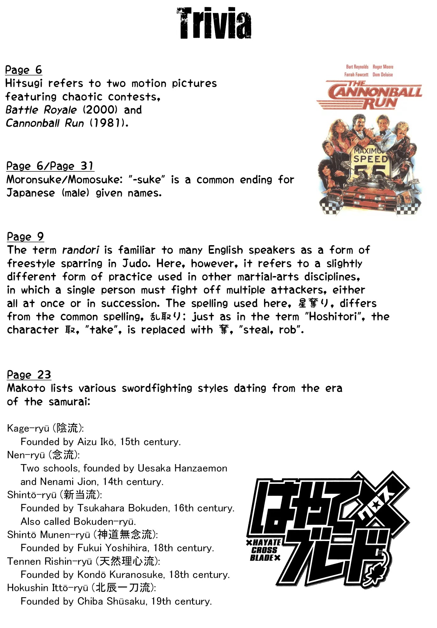 Hayate x Blade Chapter 61 page 42 - Chapter 61: Stupid is as Idiots Do