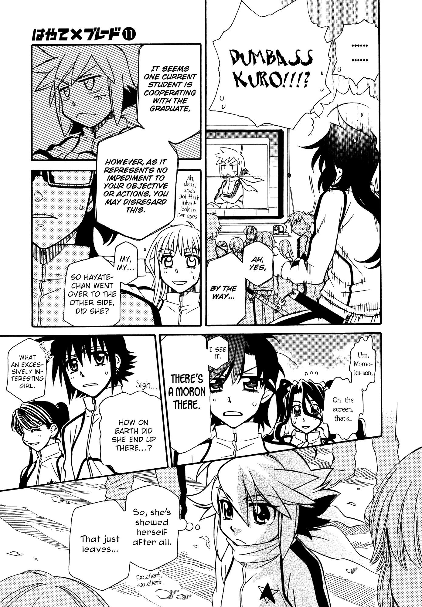 Hayate x Blade Chapter 62 page 11 - Chapter 62: The Morning of My Idiotic Decision