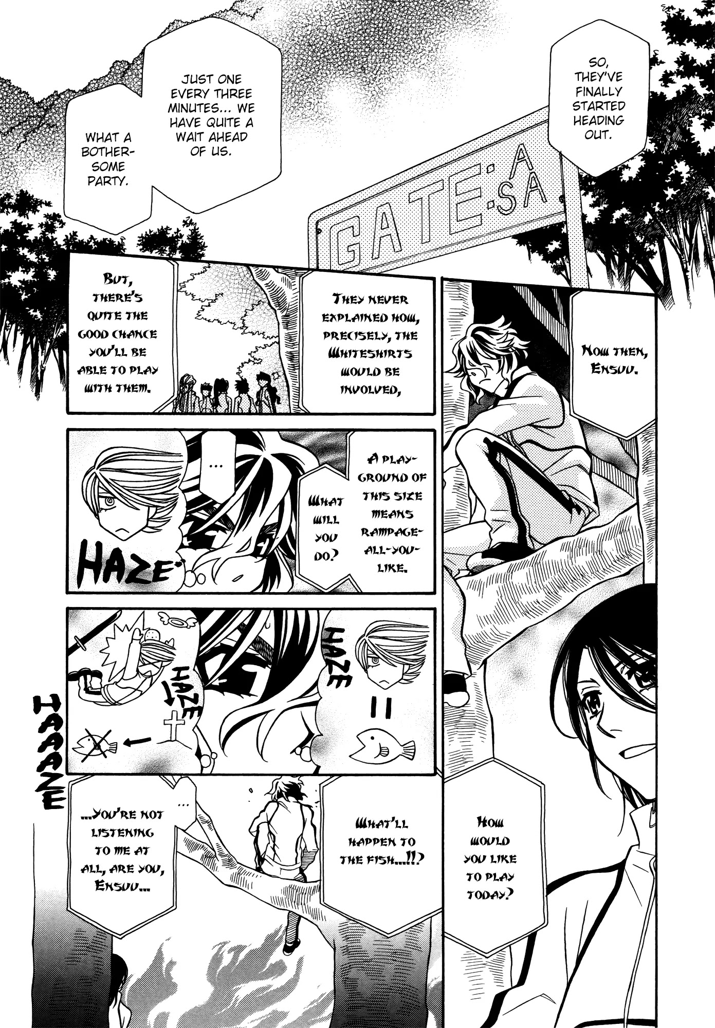 Hayate x Blade Chapter 62 page 22 - Chapter 62: The Morning of My Idiotic Decision