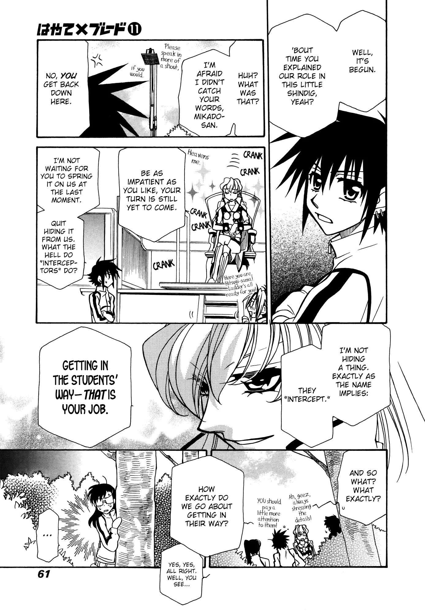 Hayate x Blade Chapter 62 page 23 - Chapter 62: The Morning of My Idiotic Decision