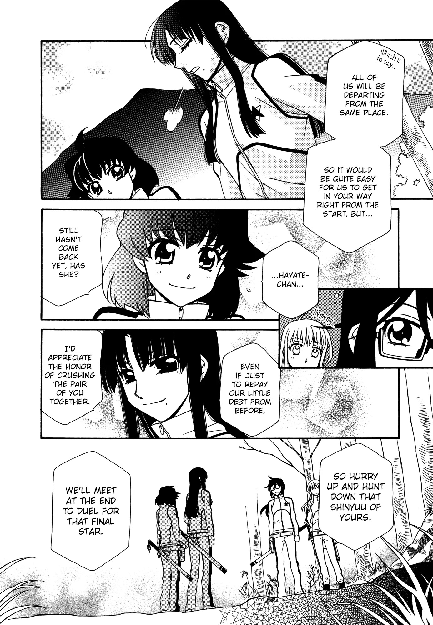 Hayate x Blade Chapter 62 page 6 - Chapter 62: The Morning of My Idiotic Decision
