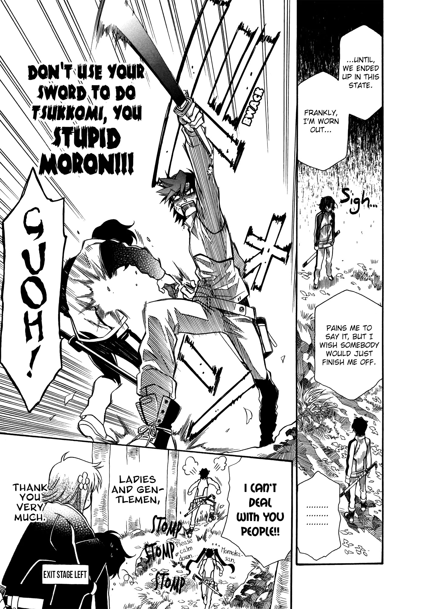 Hayate x Blade Chapter 63 page 11 - Chapter 63: Nothing's Gonna Change Idiot World