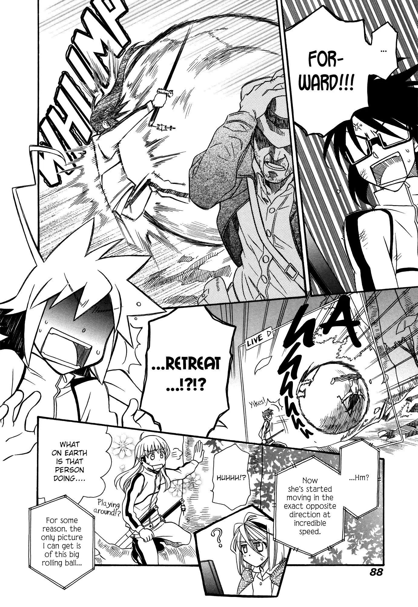 Hayate x Blade Chapter 63 page 20 - Chapter 63: Nothing's Gonna Change Idiot World