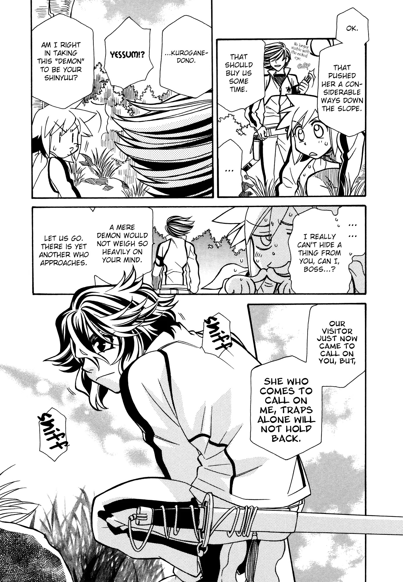 Hayate x Blade Chapter 63 page 21 - Chapter 63: Nothing's Gonna Change Idiot World