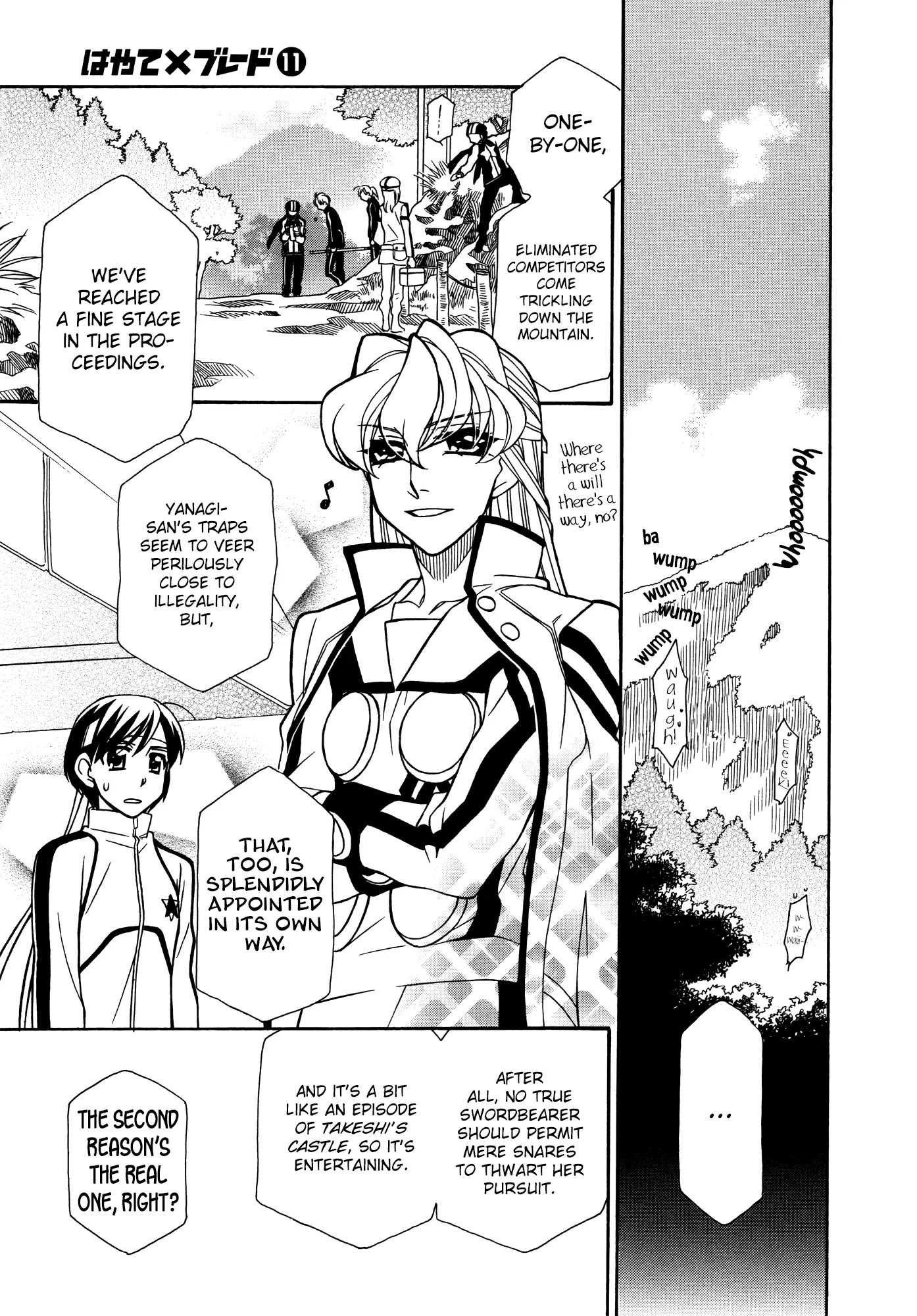 Hayate x Blade Chapter 63 page 23 - Chapter 63: Nothing's Gonna Change Idiot World