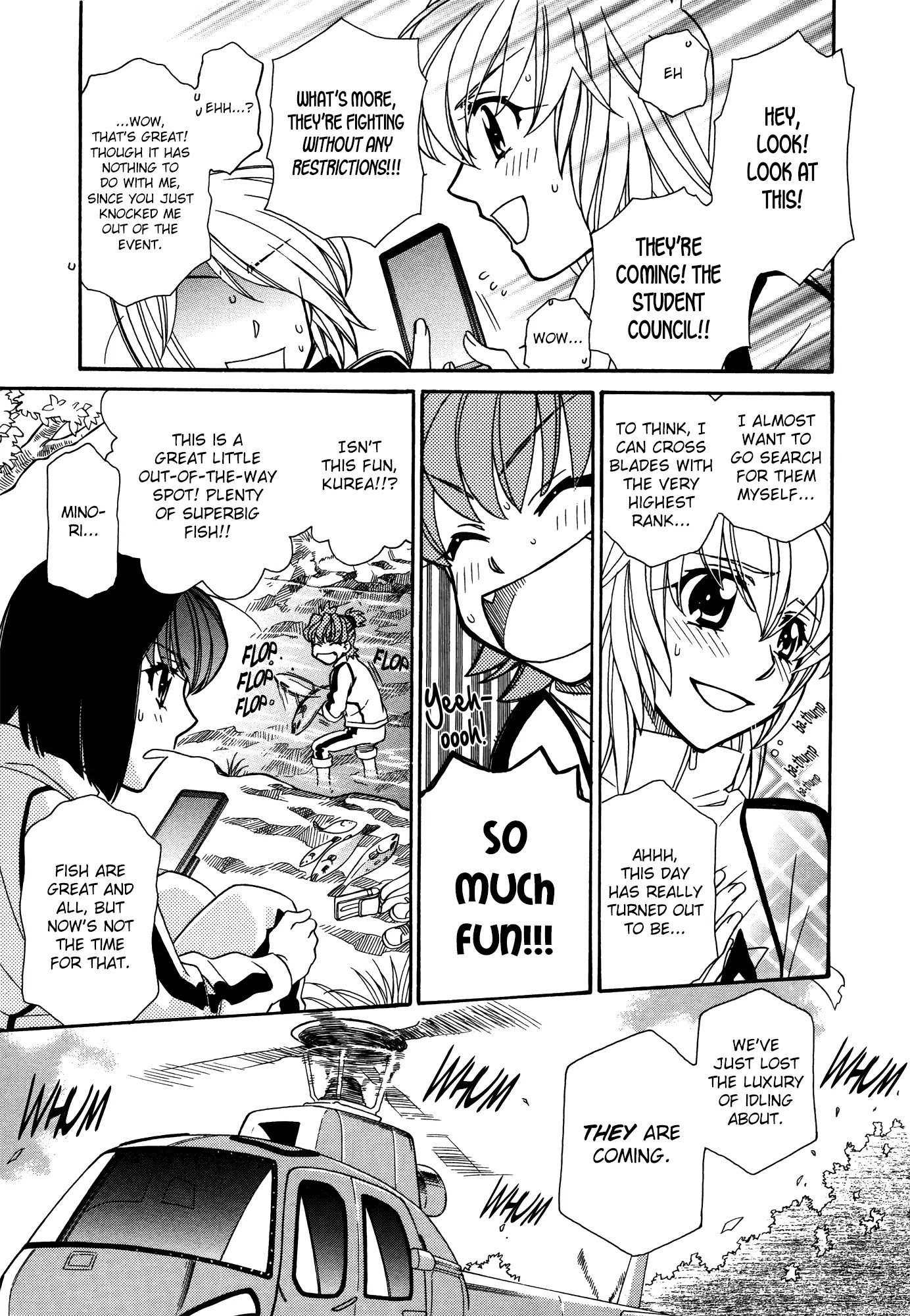 Hayate x Blade Chapter 63 page 27 - Chapter 63: Nothing's Gonna Change Idiot World