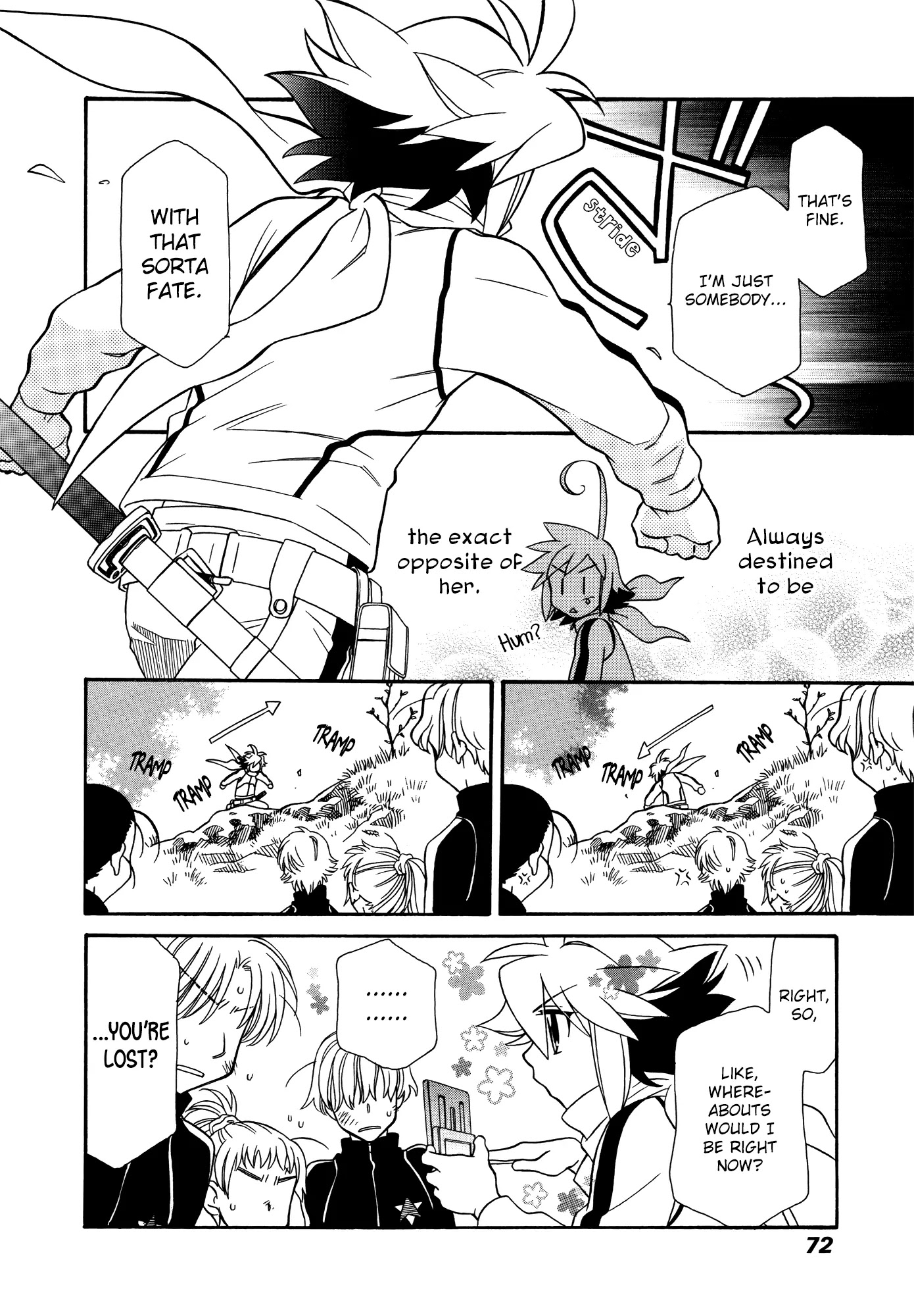 Hayate x Blade Chapter 63 page 4 - Chapter 63: Nothing's Gonna Change Idiot World