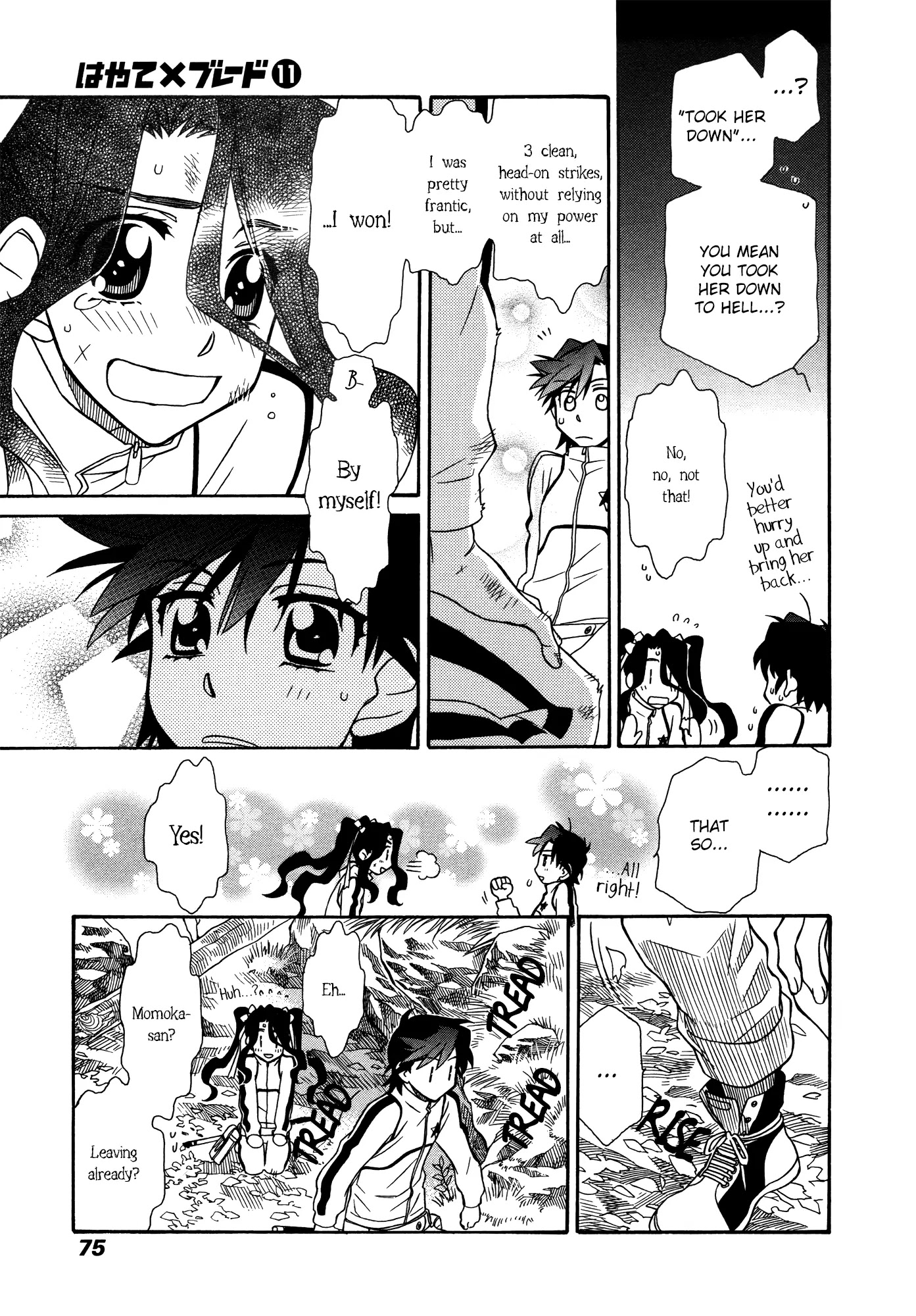 Hayate x Blade Chapter 63 page 7 - Chapter 63: Nothing's Gonna Change Idiot World