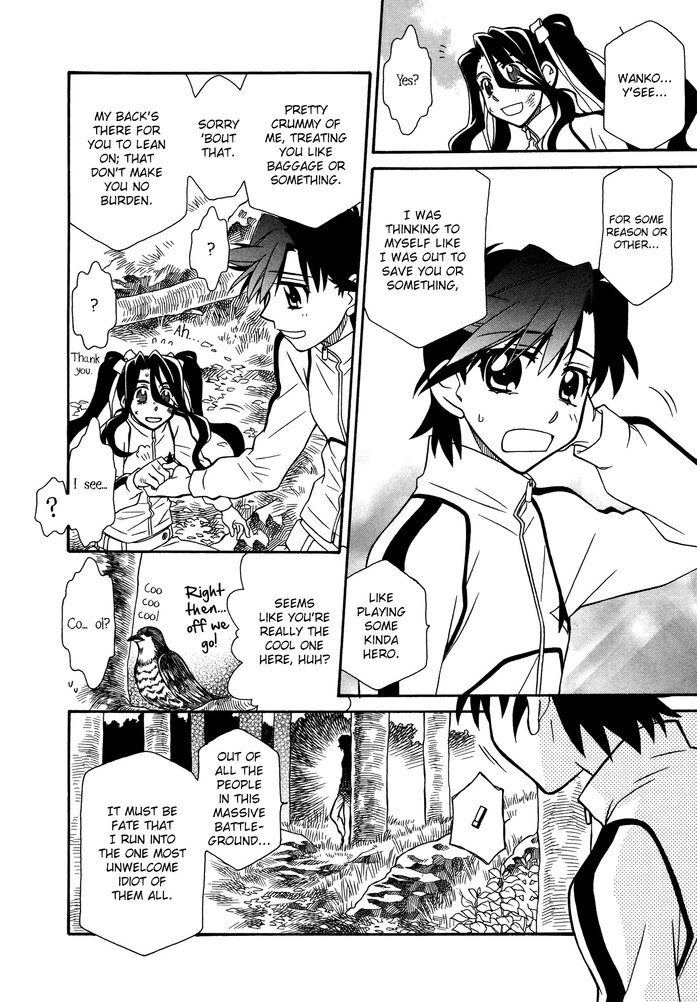 Hayate x Blade Chapter 63 page 8 - Chapter 63: Nothing's Gonna Change Idiot World