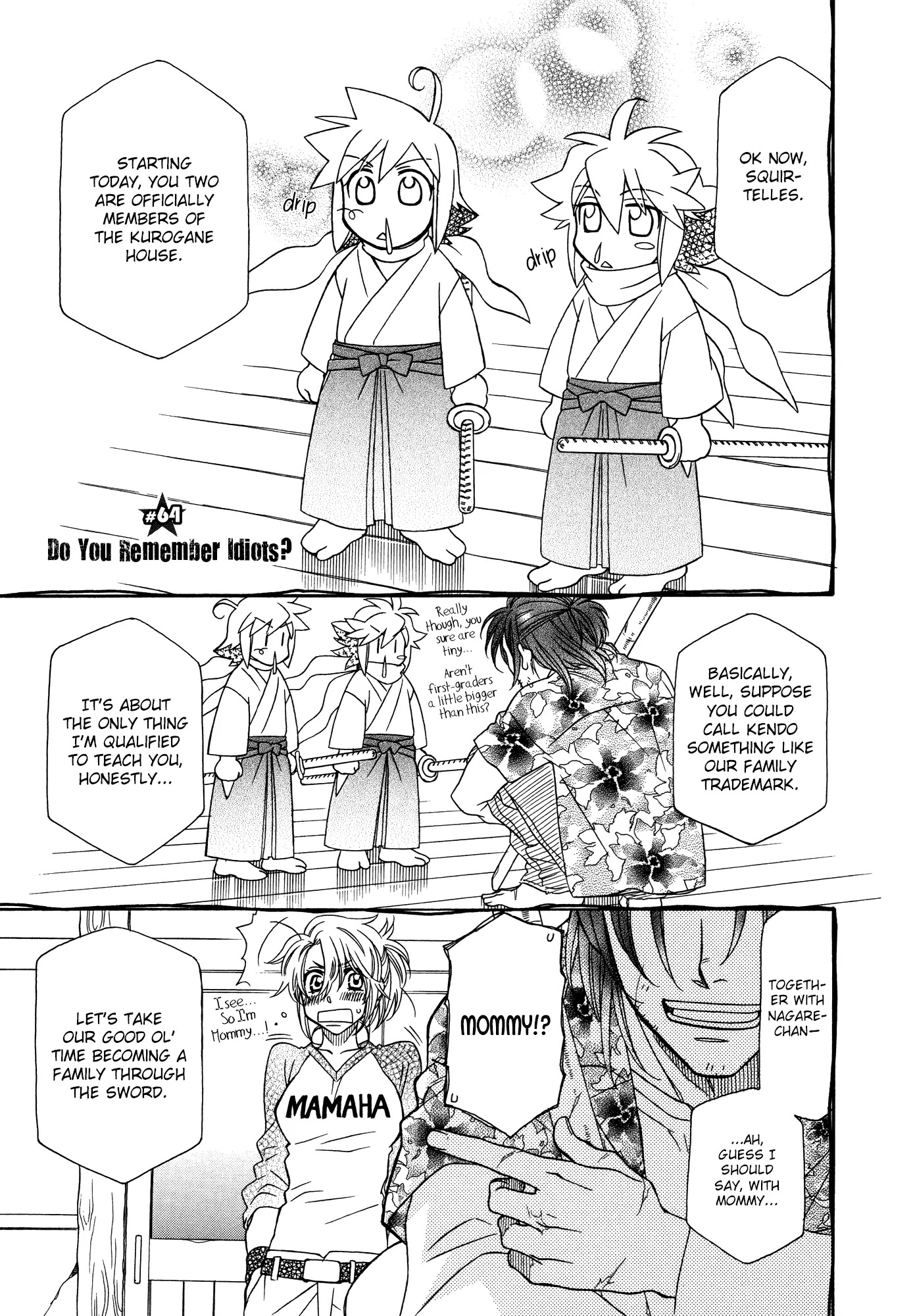 Hayate x Blade Chapter 64 page 1 - Chapter 64: Do You Remember Idiots?