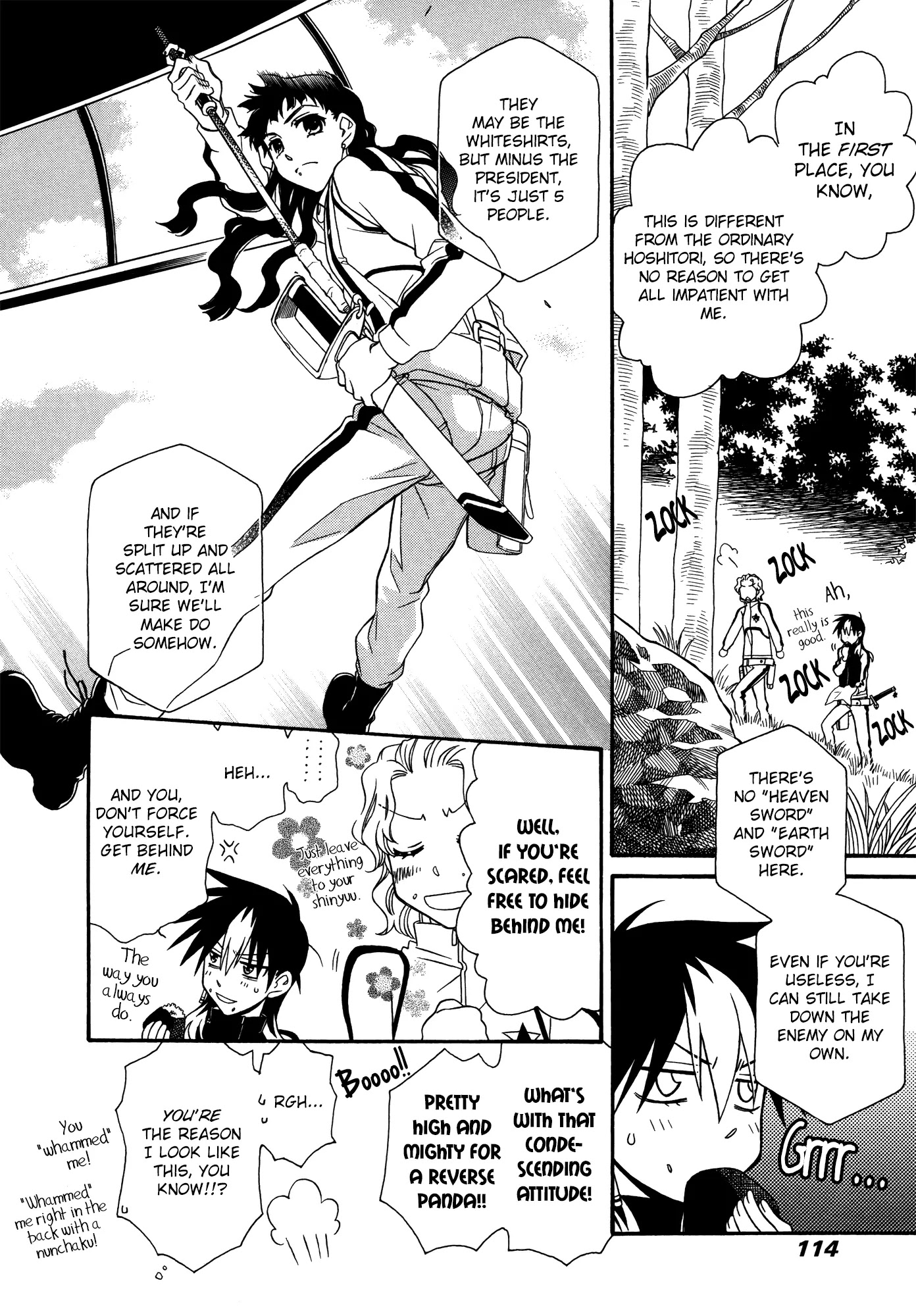 Hayate x Blade Chapter 64 page 13 - Chapter 64: Do You Remember Idiots?