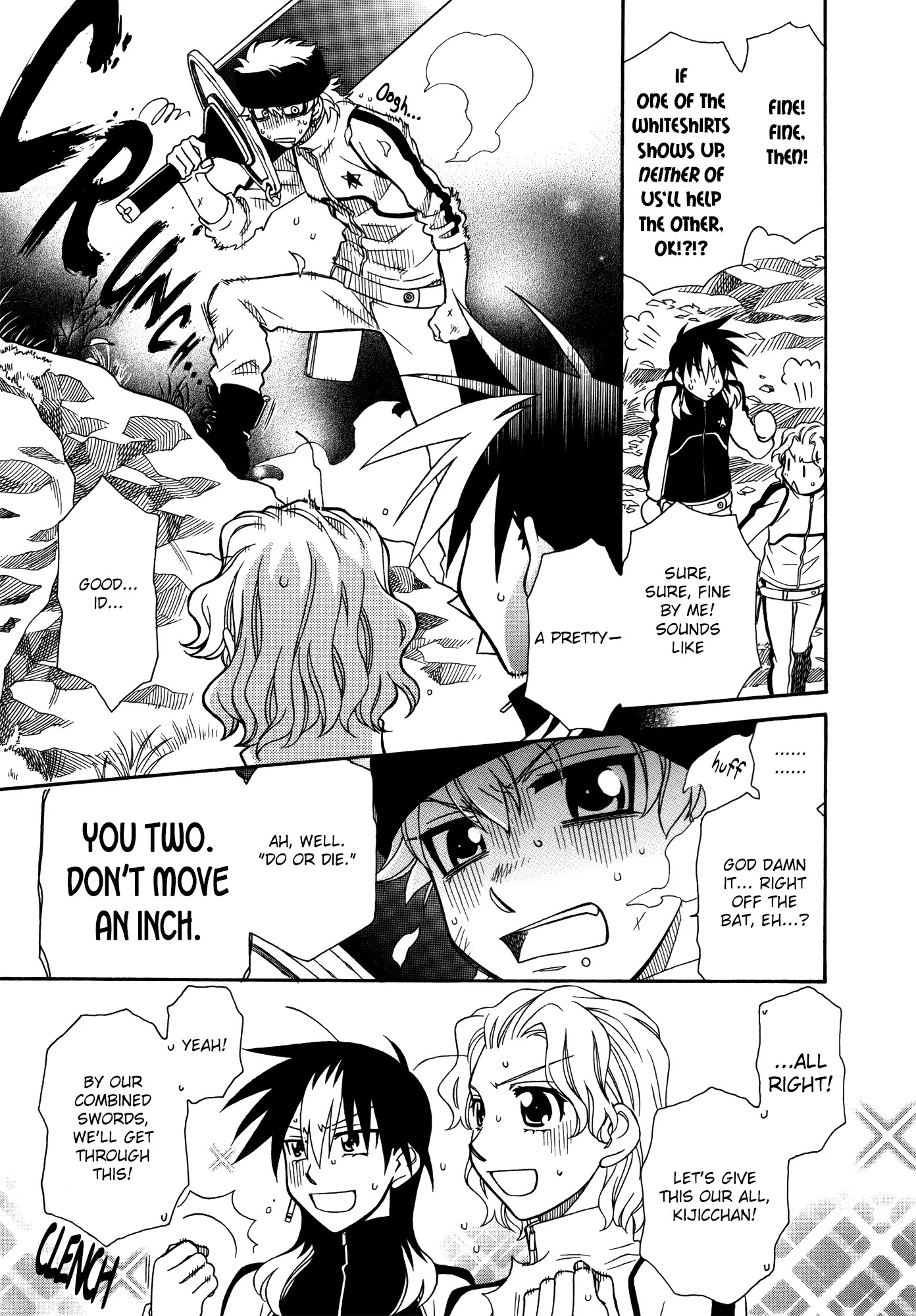 Hayate x Blade Chapter 64 page 14 - Chapter 64: Do You Remember Idiots?