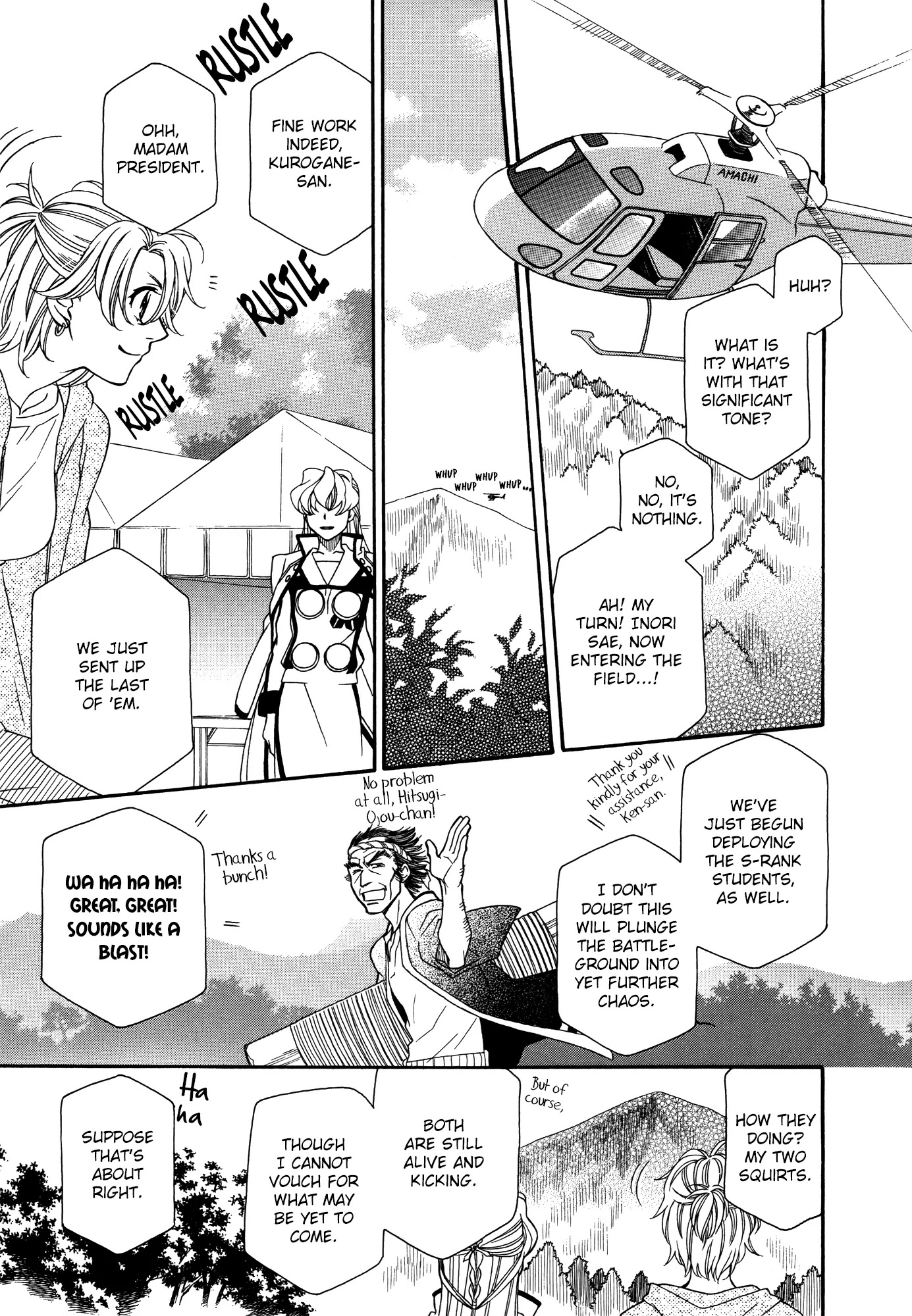 Hayate x Blade Chapter 64 page 16 - Chapter 64: Do You Remember Idiots?