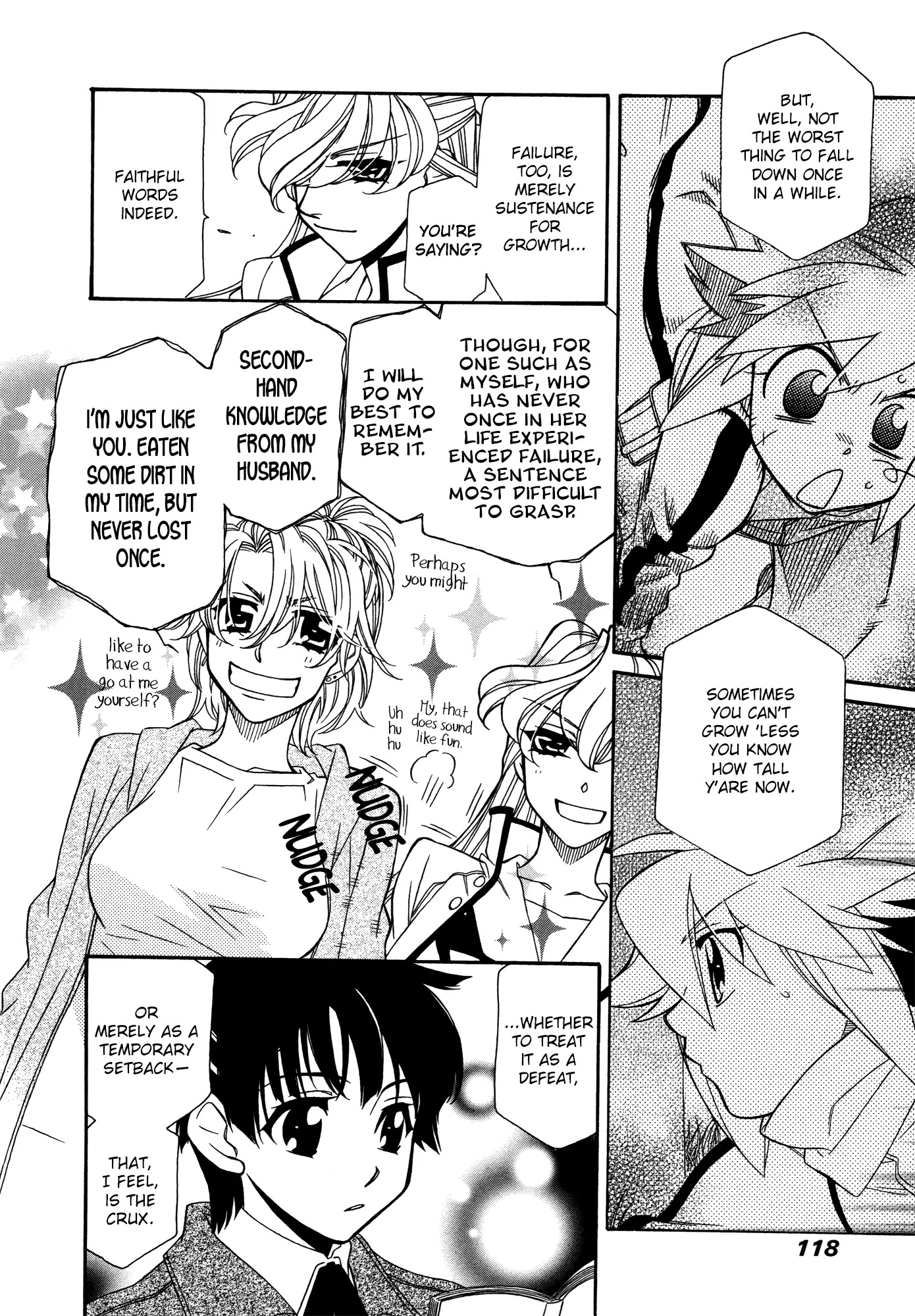 Hayate x Blade Chapter 64 page 17 - Chapter 64: Do You Remember Idiots?