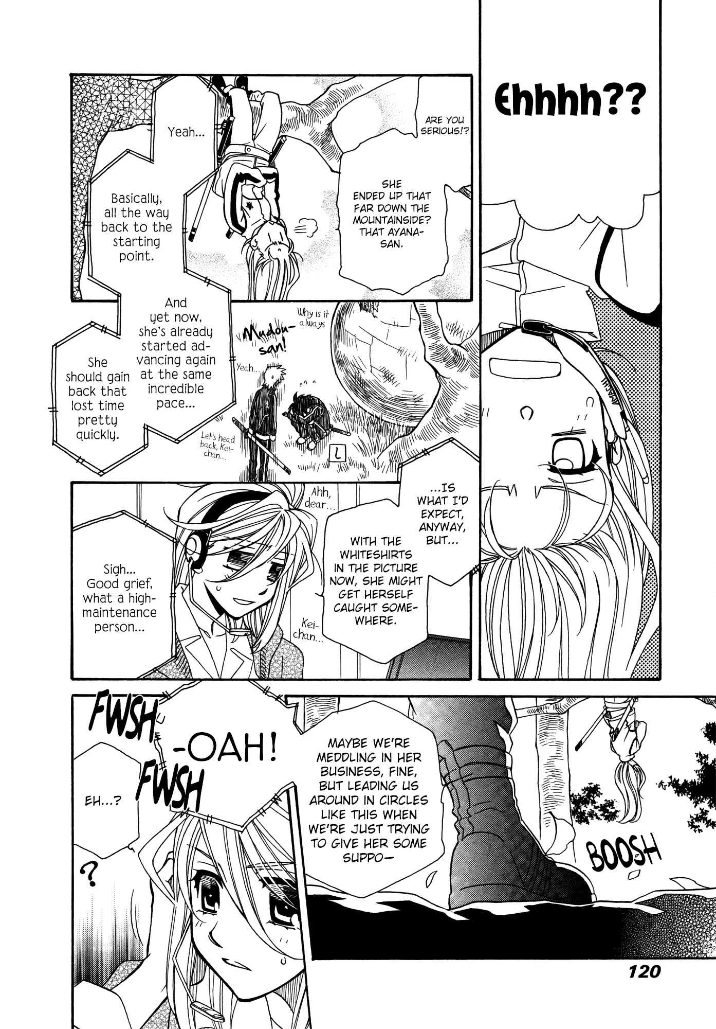Hayate x Blade Chapter 64 page 19 - Chapter 64: Do You Remember Idiots?