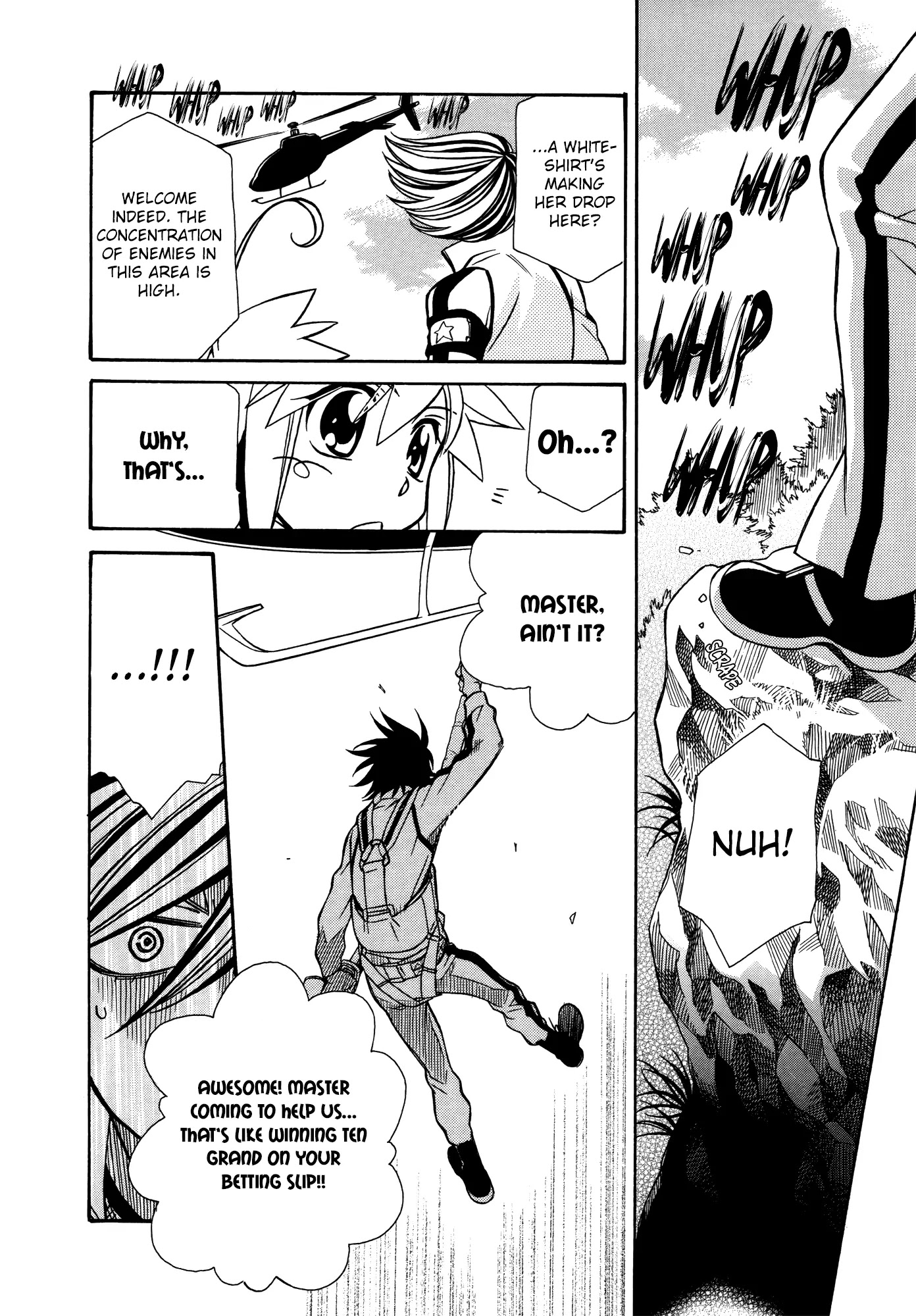 Hayate x Blade Chapter 64 page 23 - Chapter 64: Do You Remember Idiots?