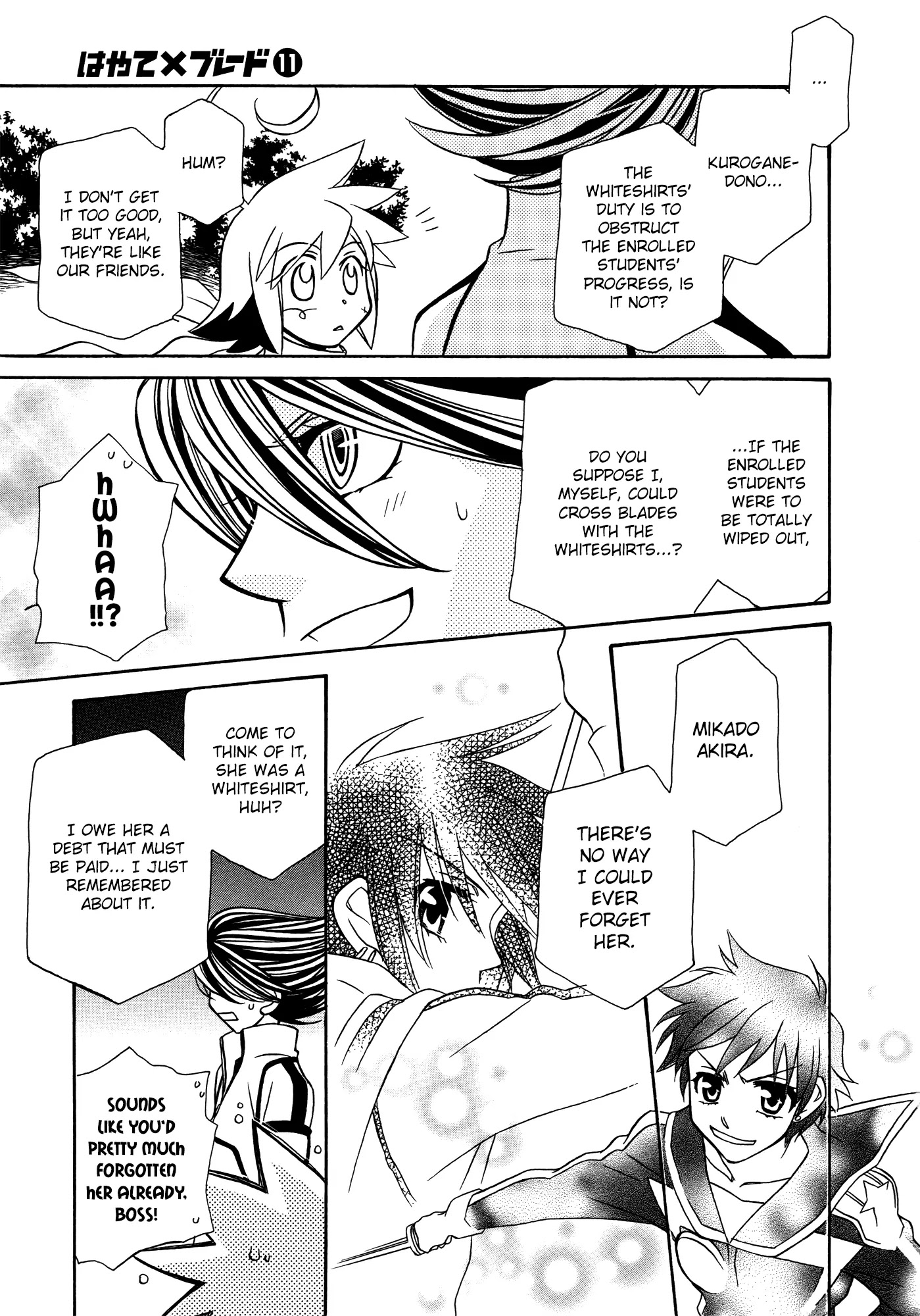 Hayate x Blade Chapter 64 page 24 - Chapter 64: Do You Remember Idiots?