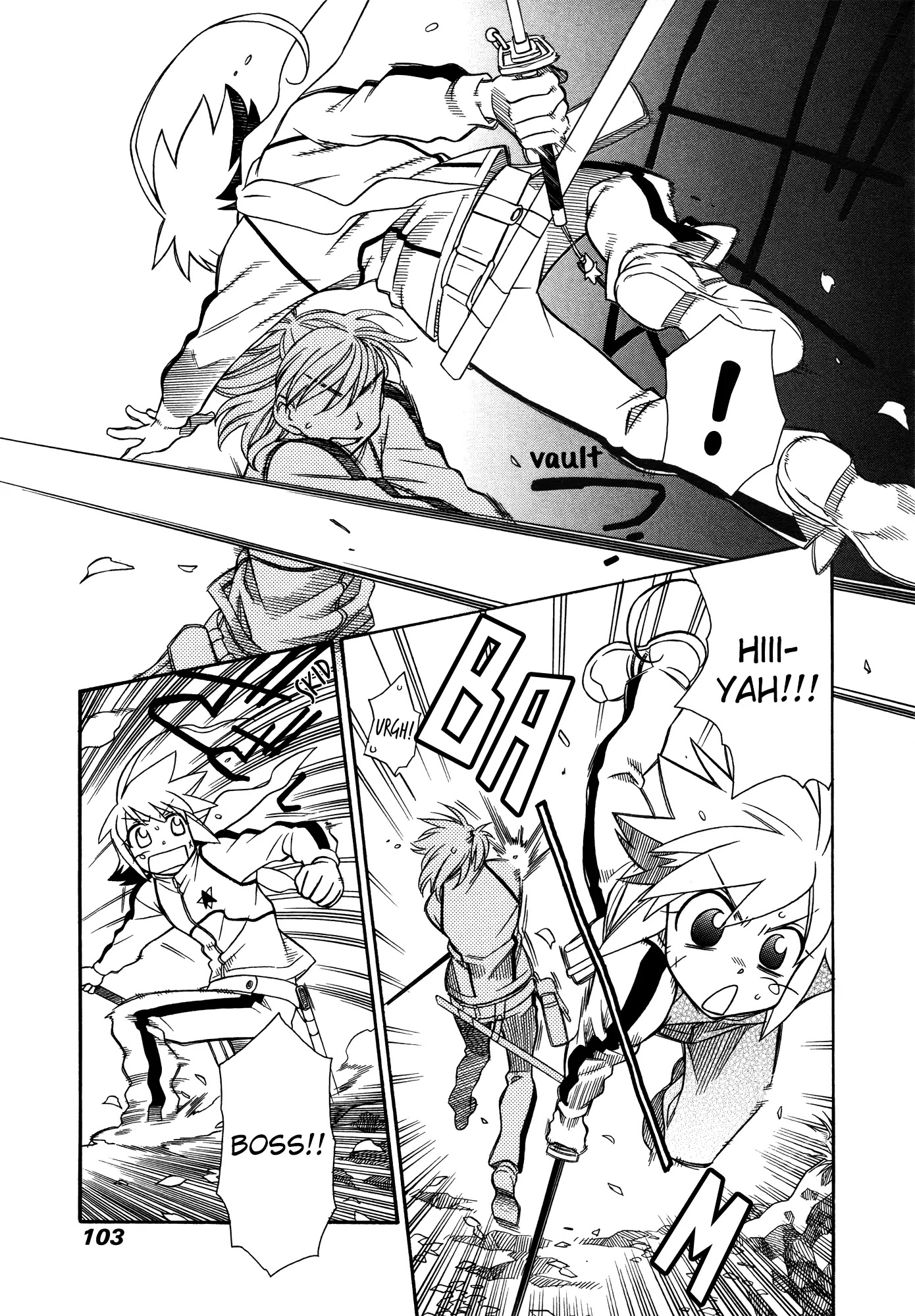 Hayate x Blade Chapter 64 page 3 - Chapter 64: Do You Remember Idiots?
