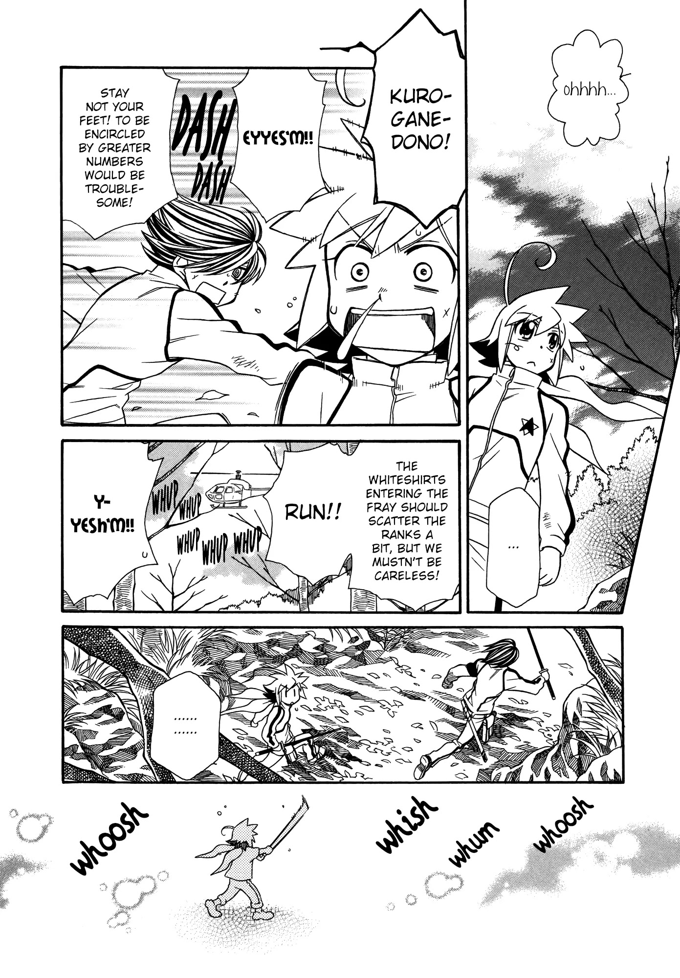 Hayate x Blade Chapter 64 page 6 - Chapter 64: Do You Remember Idiots?