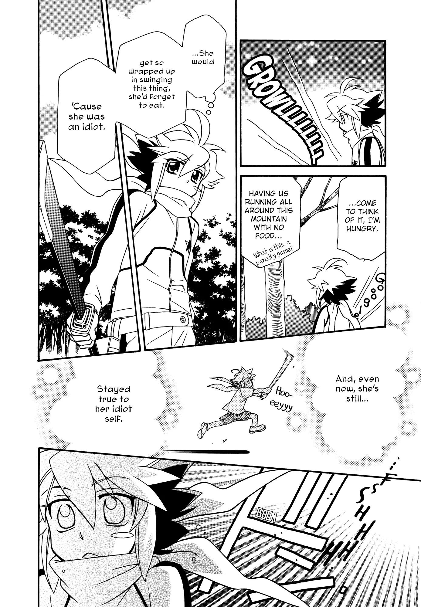 Hayate x Blade Chapter 64 page 8 - Chapter 64: Do You Remember Idiots?