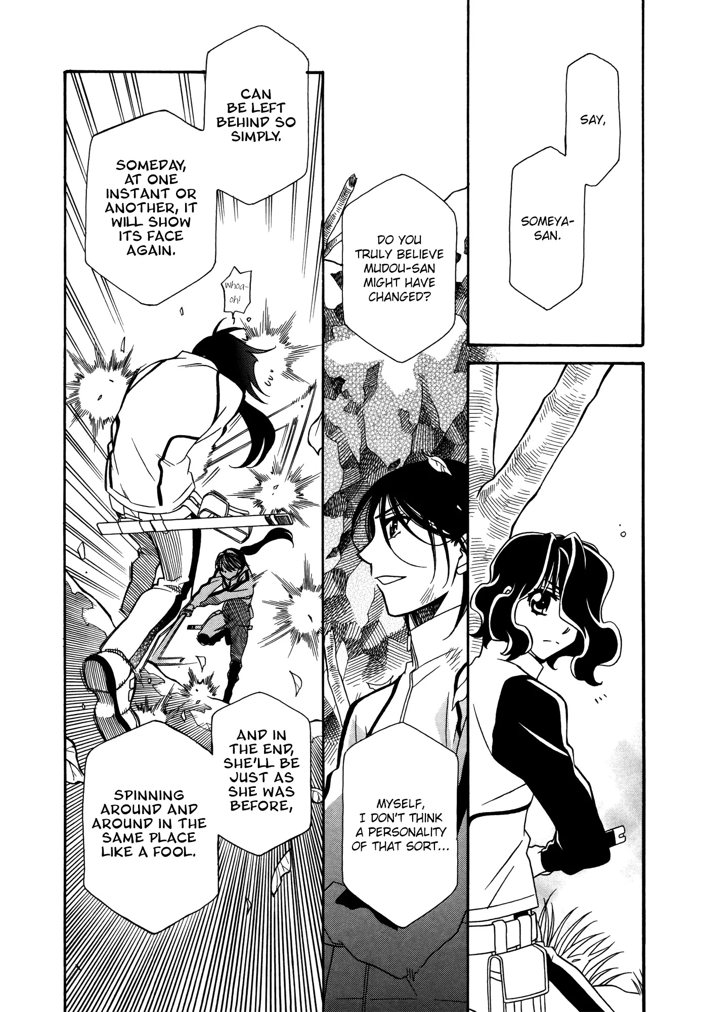 Hayate x Blade Chapter 65 page 14 - Chapter 65: When I First Began to Know Idiocy