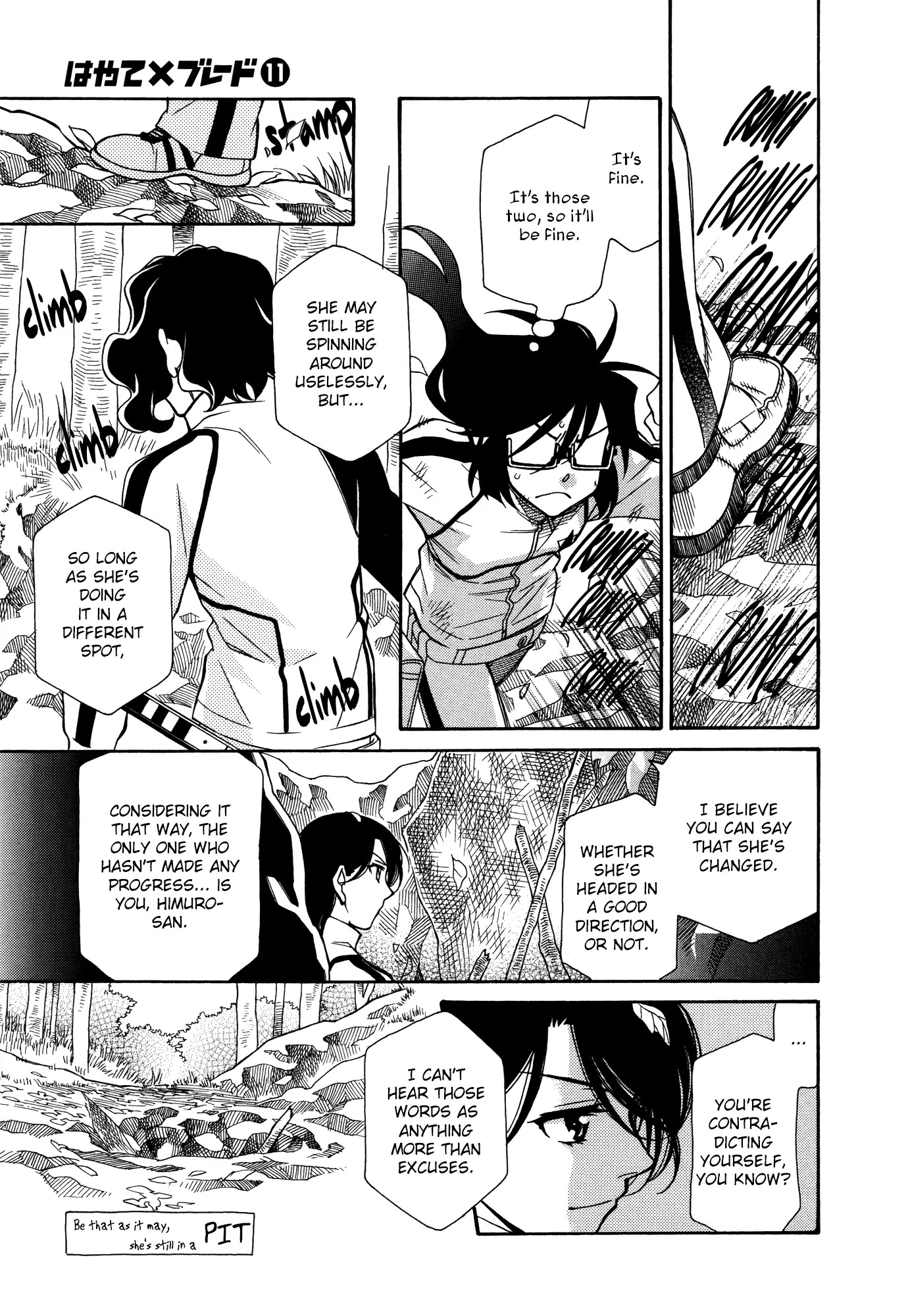 Hayate x Blade Chapter 65 page 21 - Chapter 65: When I First Began to Know Idiocy