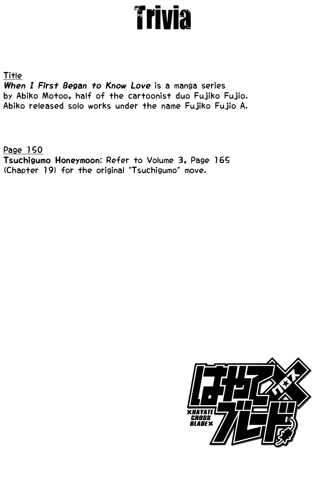 Hayate x Blade Chapter 65 page 29 - Chapter 65: When I First Began to Know Idiocy