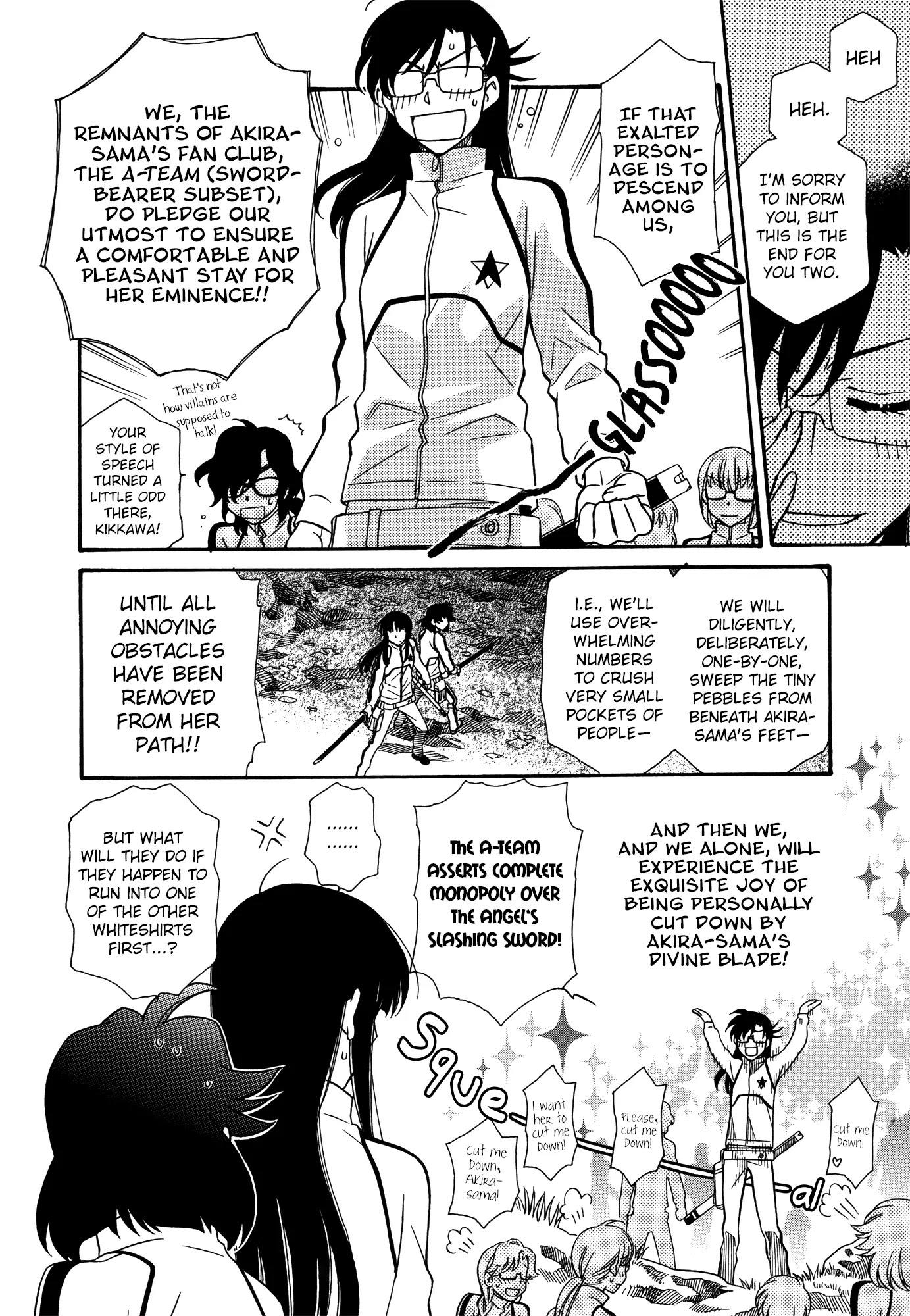 Hayate x Blade Chapter 65 page 8 - Chapter 65: When I First Began to Know Idiocy