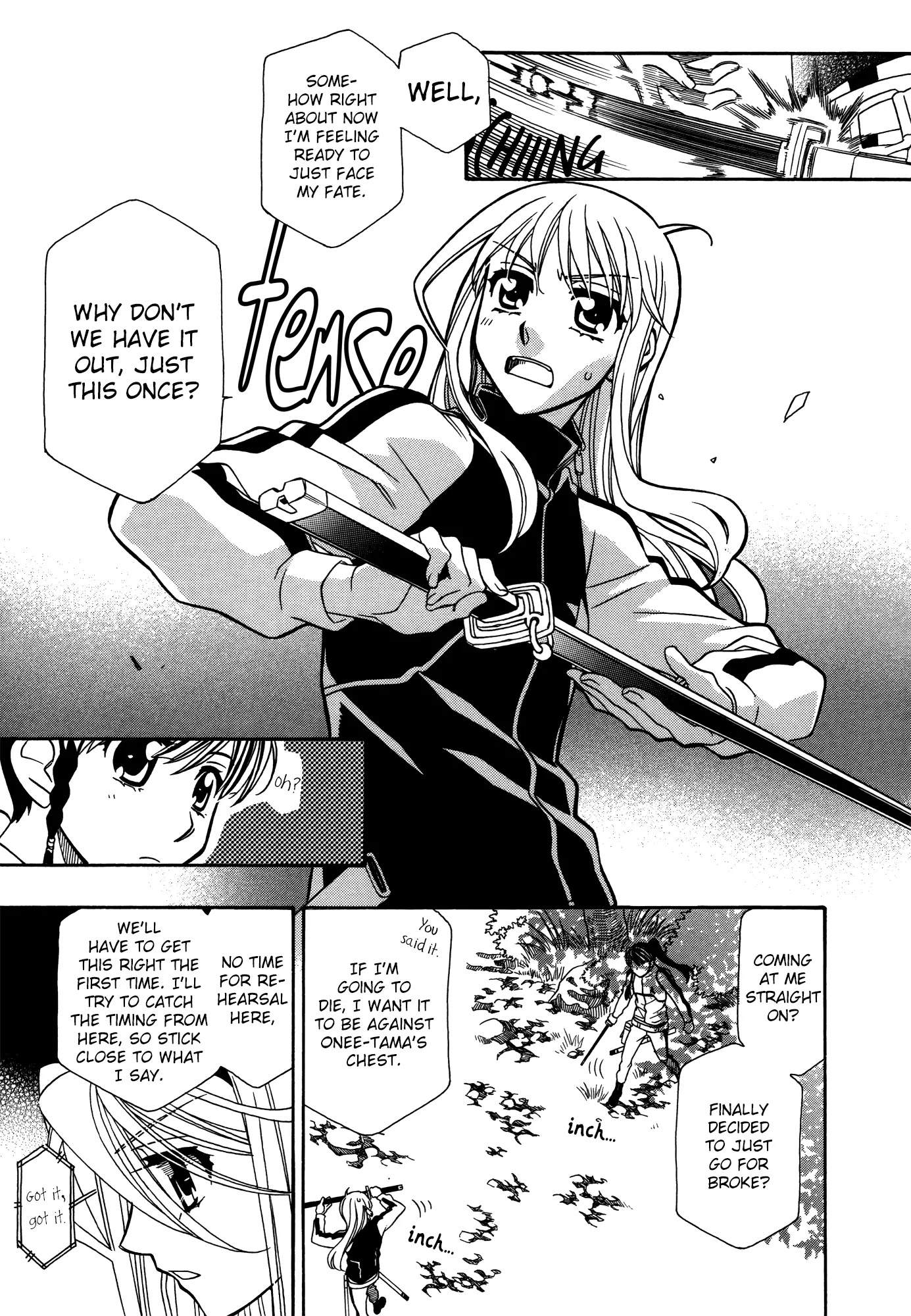 Hayate x Blade Chapter 66 page 11 - Chapter 66: Buffoon '66