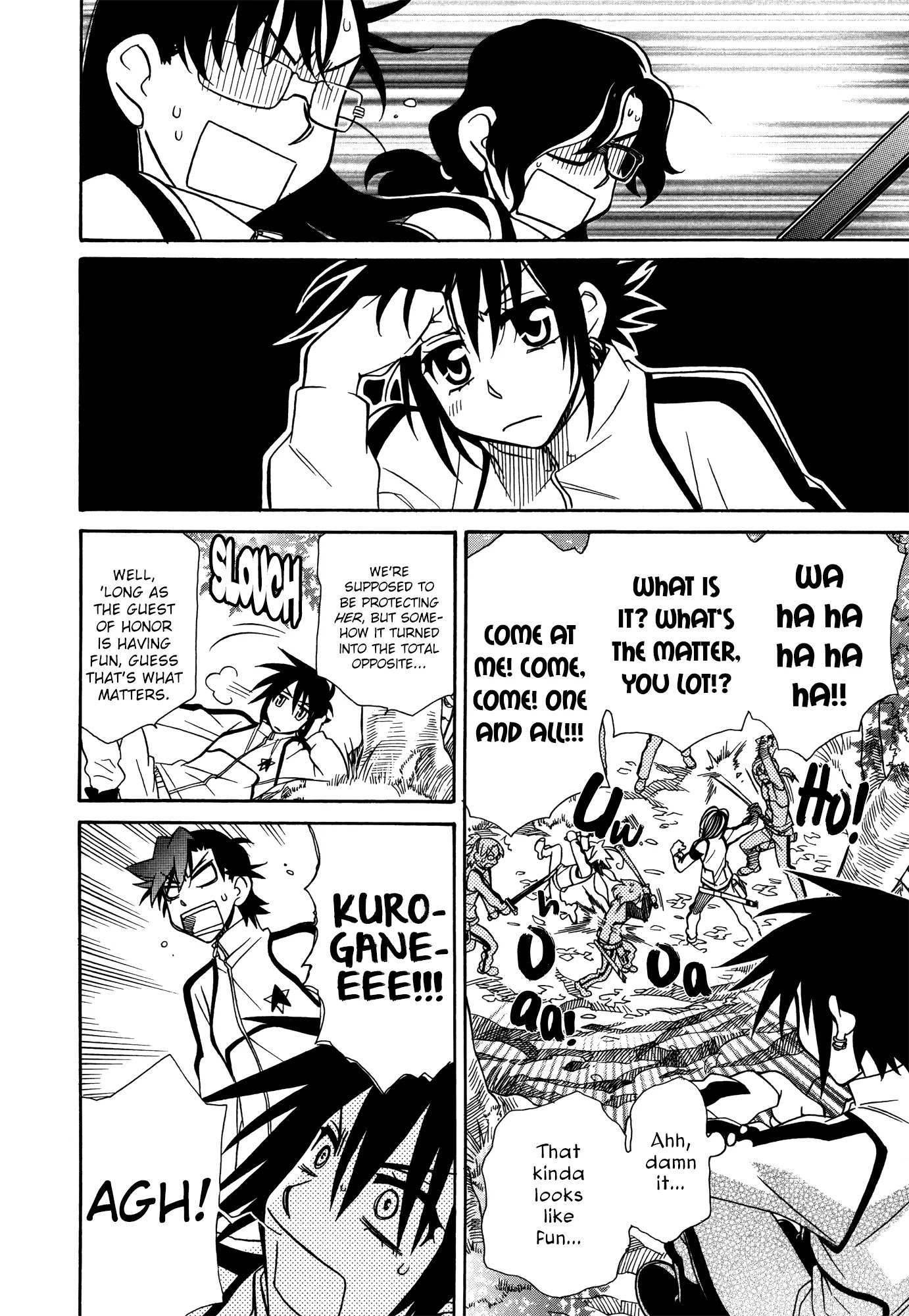 Hayate x Blade Chapter 66 page 16 - Chapter 66: Buffoon '66