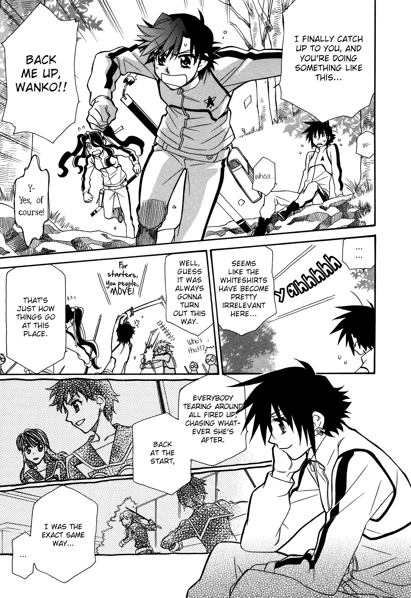 Hayate x Blade Chapter 66 page 17 - Chapter 66: Buffoon '66