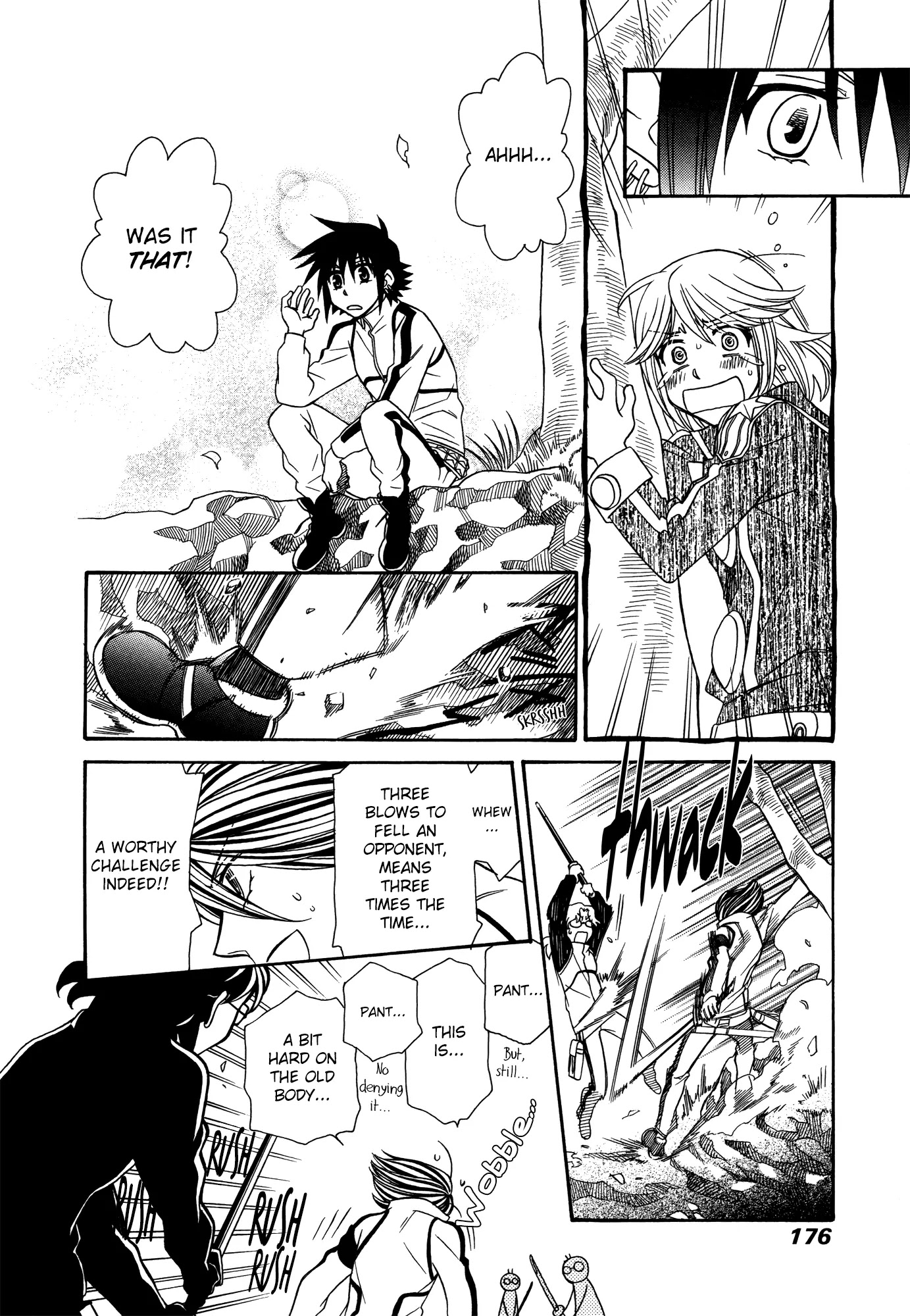 Hayate x Blade Chapter 66 page 18 - Chapter 66: Buffoon '66