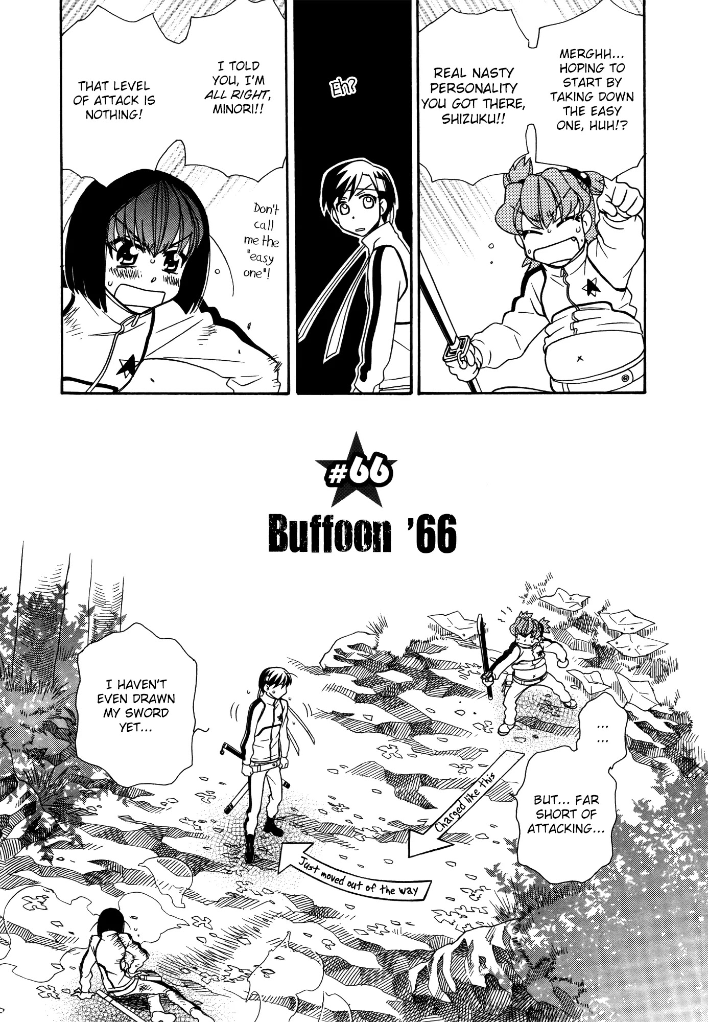 Hayate x Blade Chapter 66 page 2 - Chapter 66: Buffoon '66