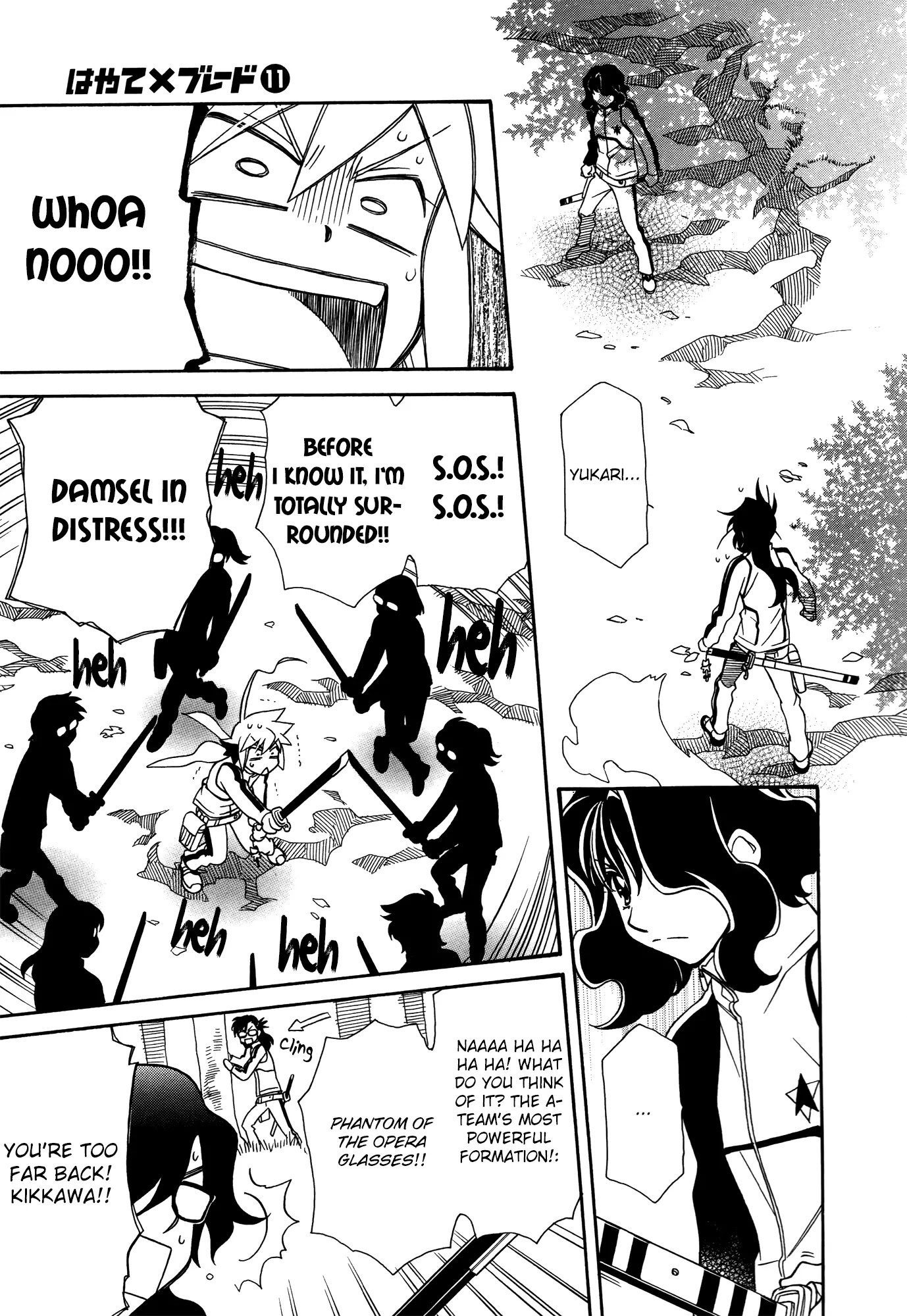Hayate x Blade Chapter 66 page 21 - Chapter 66: Buffoon '66