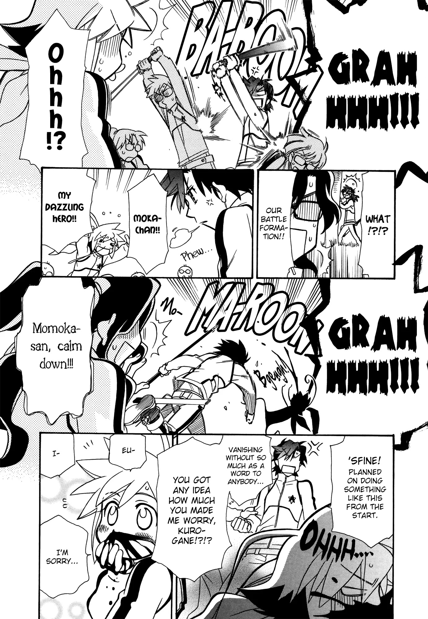 Hayate x Blade Chapter 66 page 22 - Chapter 66: Buffoon '66