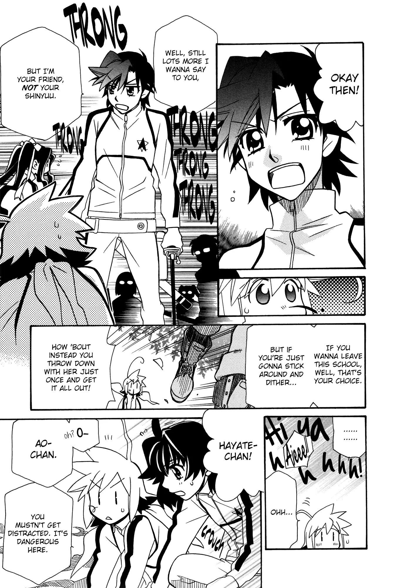 Hayate x Blade Chapter 66 page 23 - Chapter 66: Buffoon '66