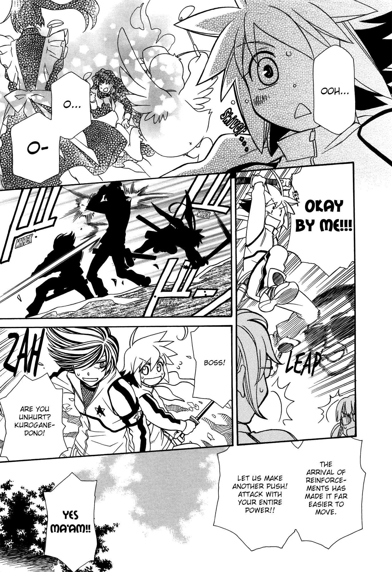 Hayate x Blade Chapter 66 page 25 - Chapter 66: Buffoon '66